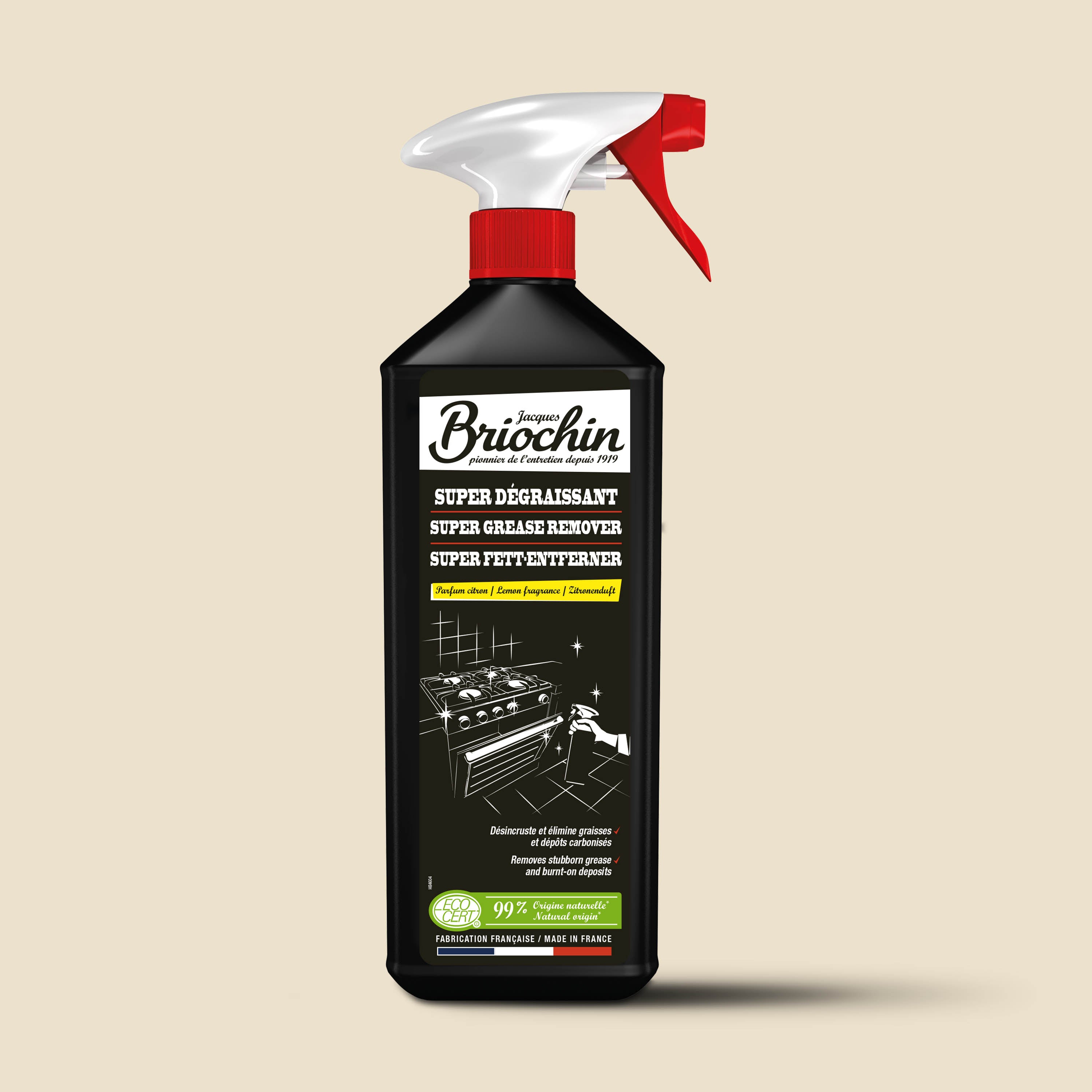JACQUES BRIOCHIN - Super Décapant Cuisine Ultra efficace 1L 1L
