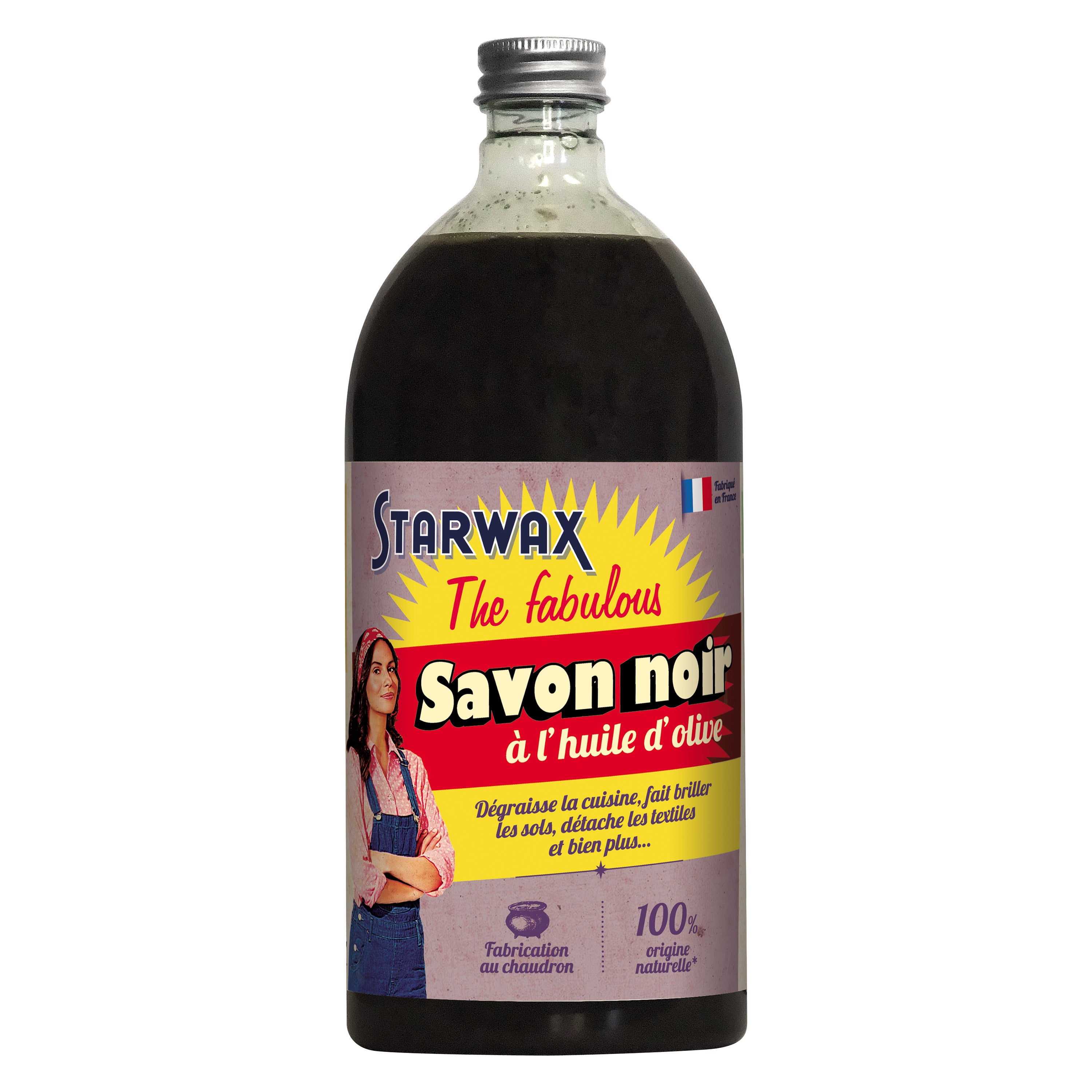 STARWAX FABULOUS - Savon noir à l'huile d'olive 1L