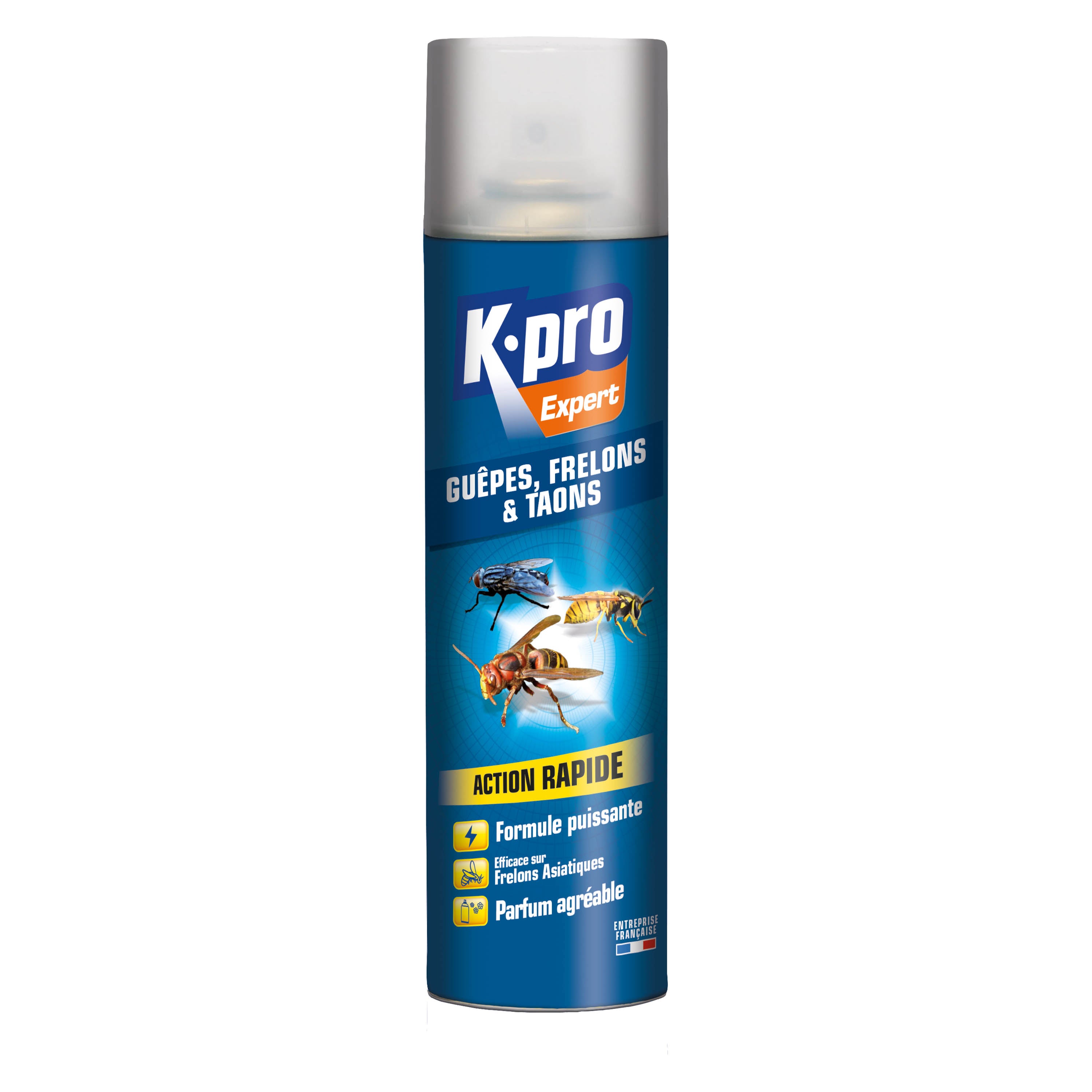 K.PRO - Aérosol contre guêpes et frelons 400ml