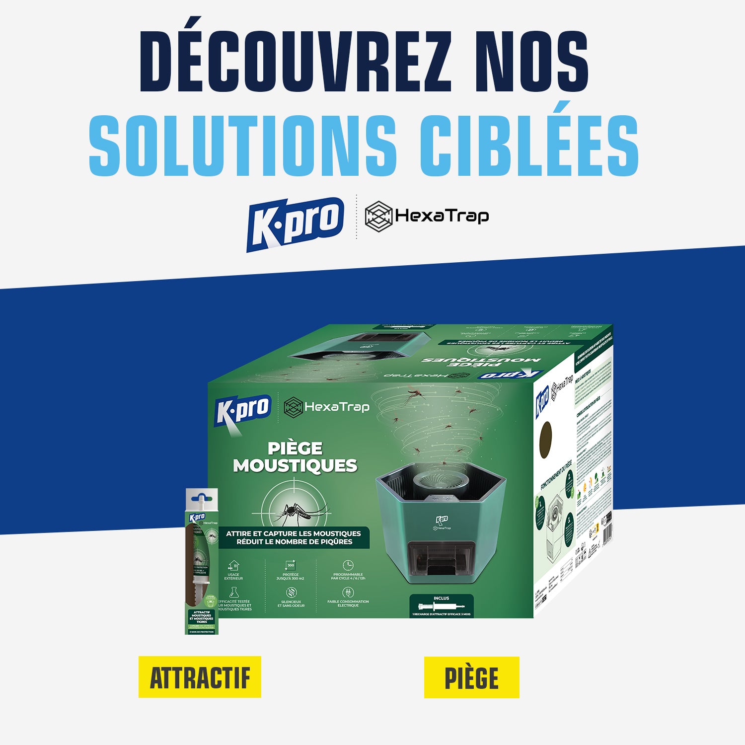 K.PRO - Attractif à moustiques 1 seringue 30g
