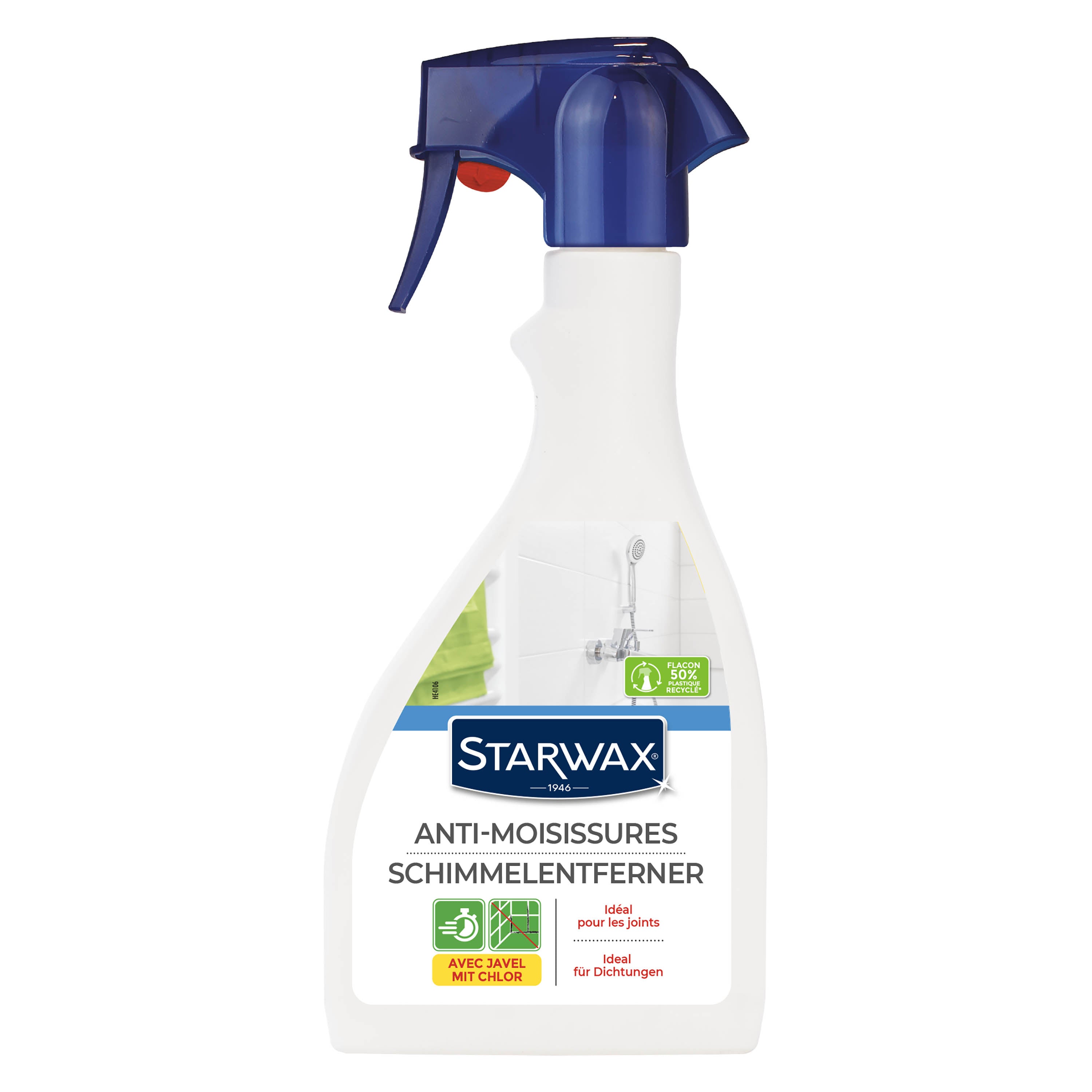 STARWAX - Anti-moisissures pour joints et salle de bains 500ml