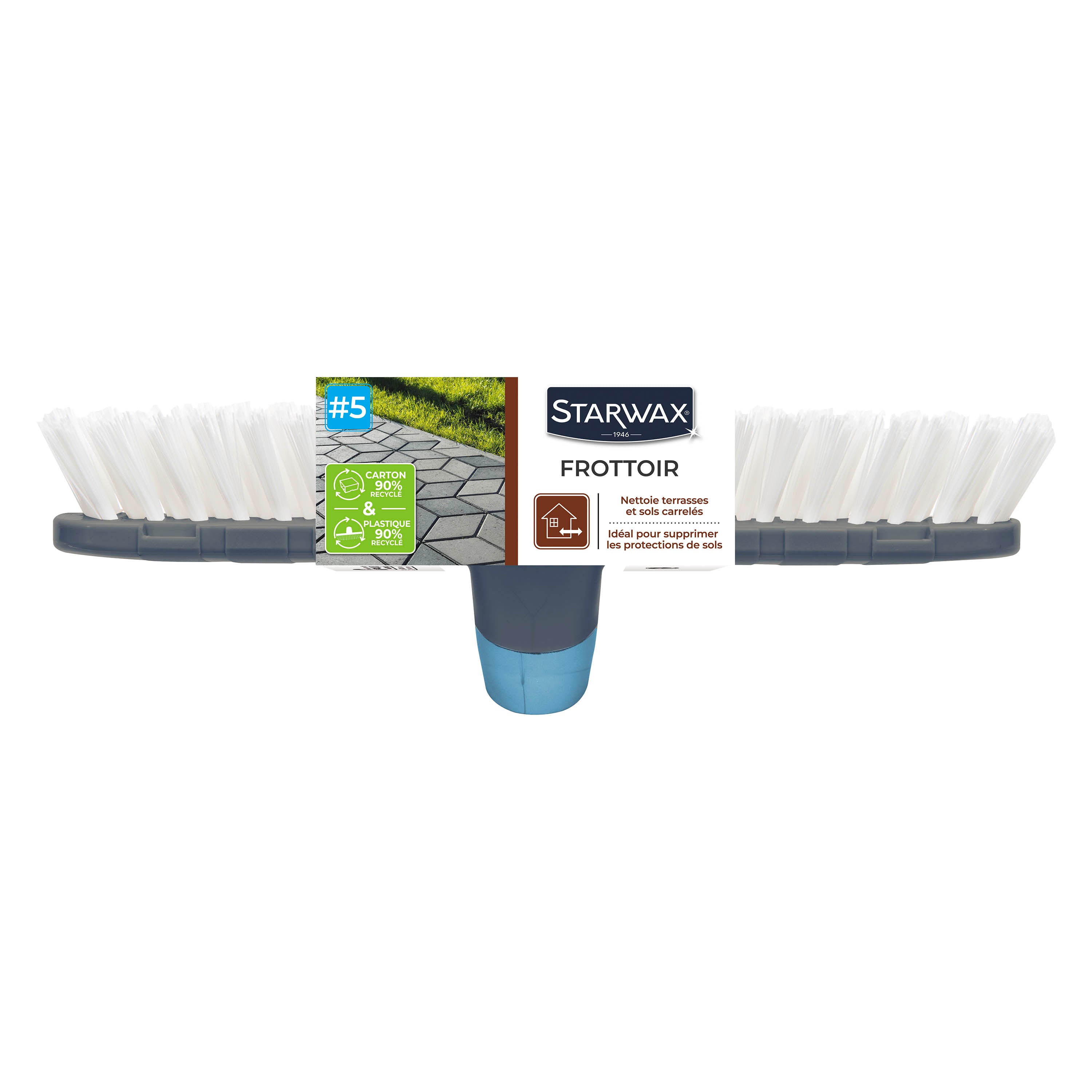 STARWAX - Frottoir pour terrasses et sols carrelés X1