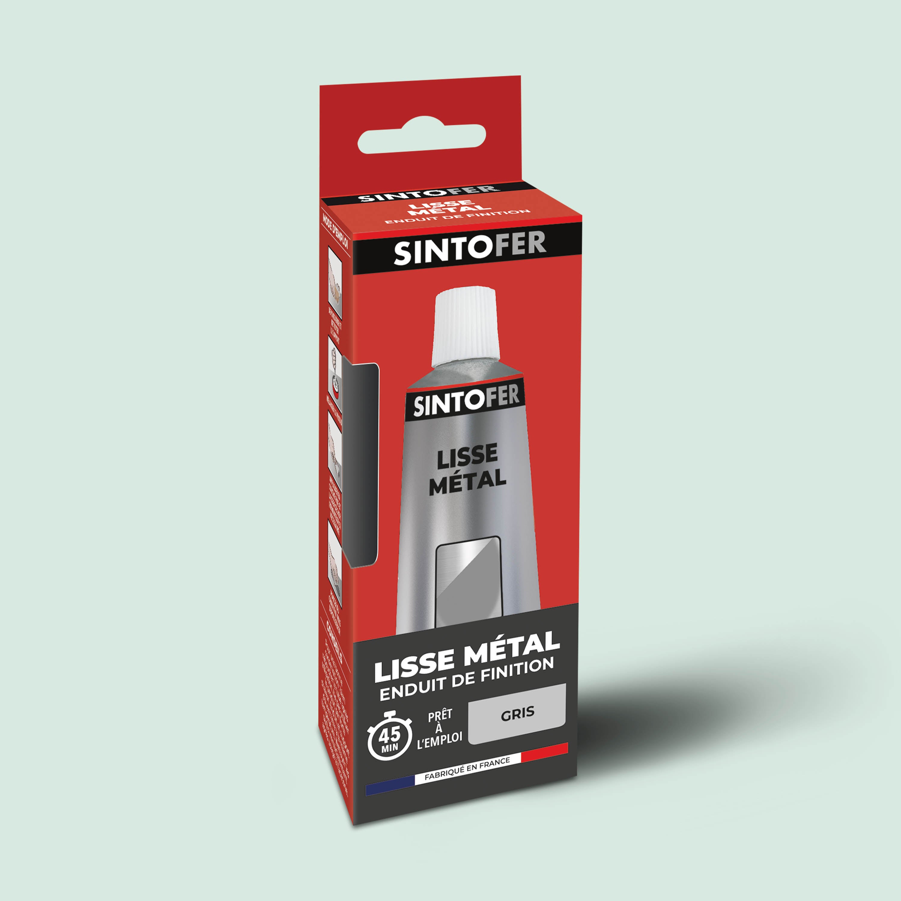 SINTO - Enduit de finition métal 90g