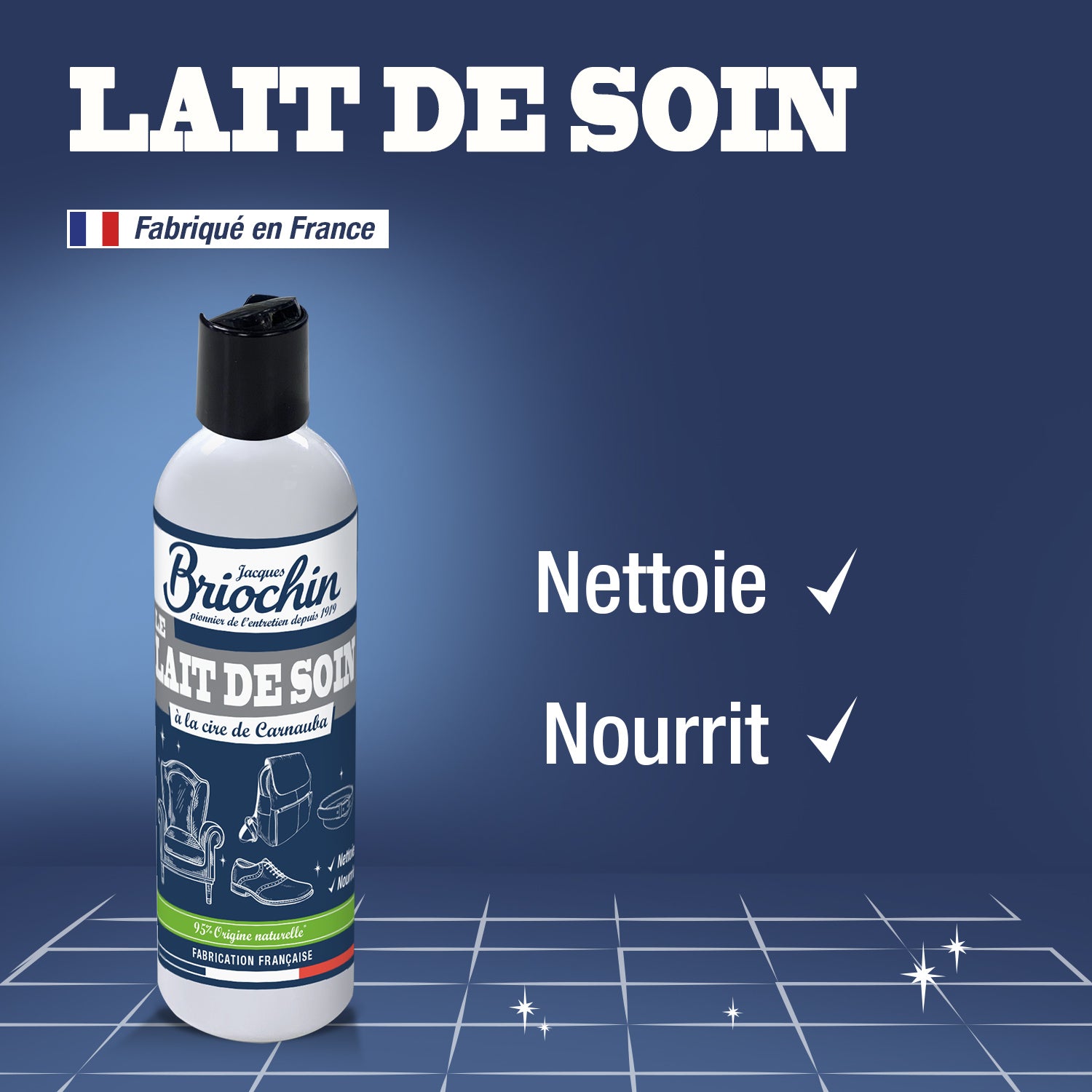 JACQUES BRIOCHIN - Lait de soin 150ml