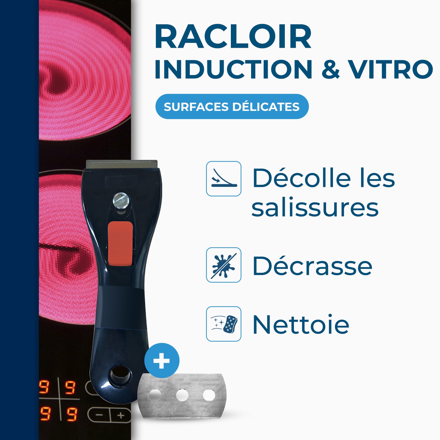 STARWAX - Racloir pour vitroceram & induction
 X1