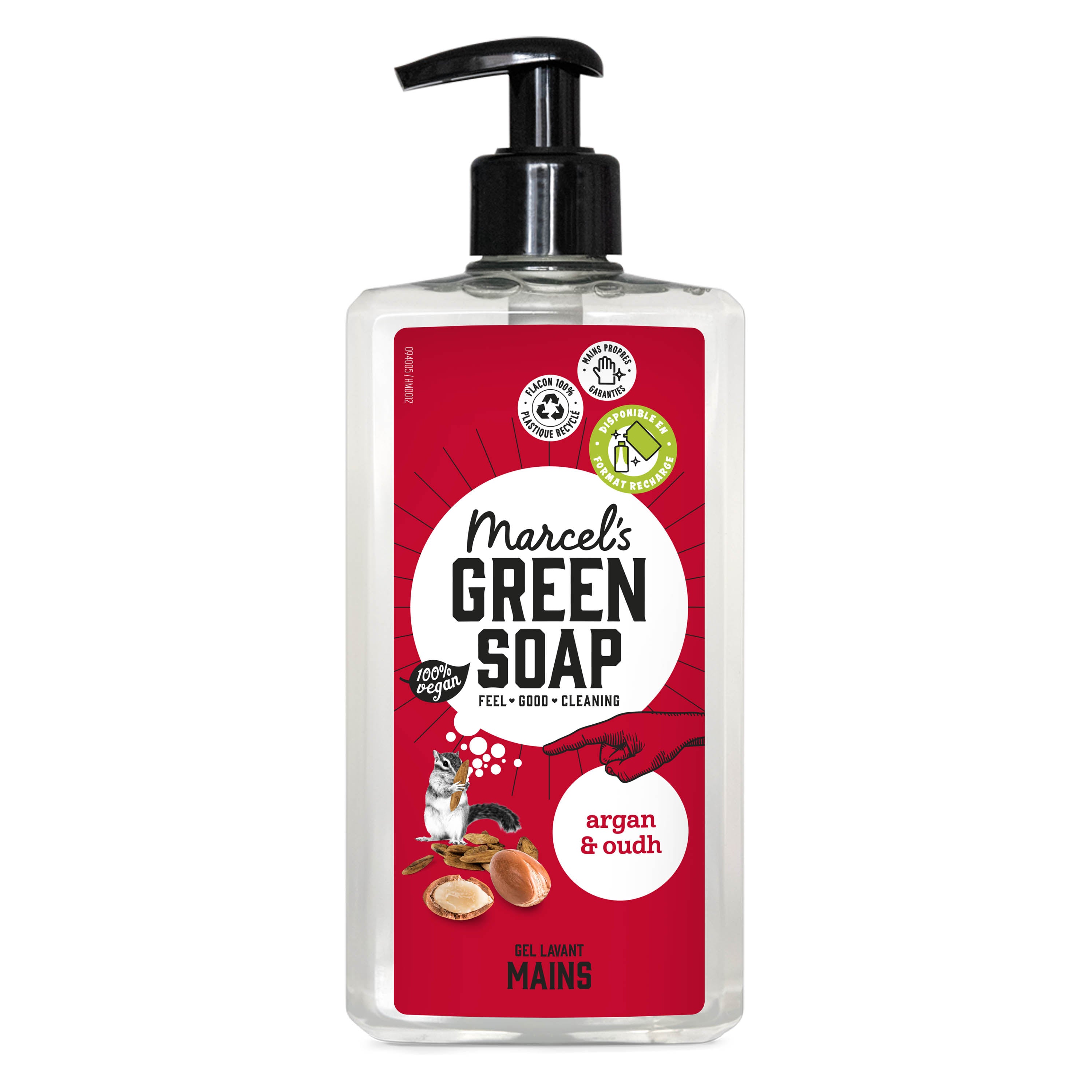 MARCEL'S GREEN SOAP - Le Gel Lavant Mains Argan & Oudh 250ml Argan & Oudh