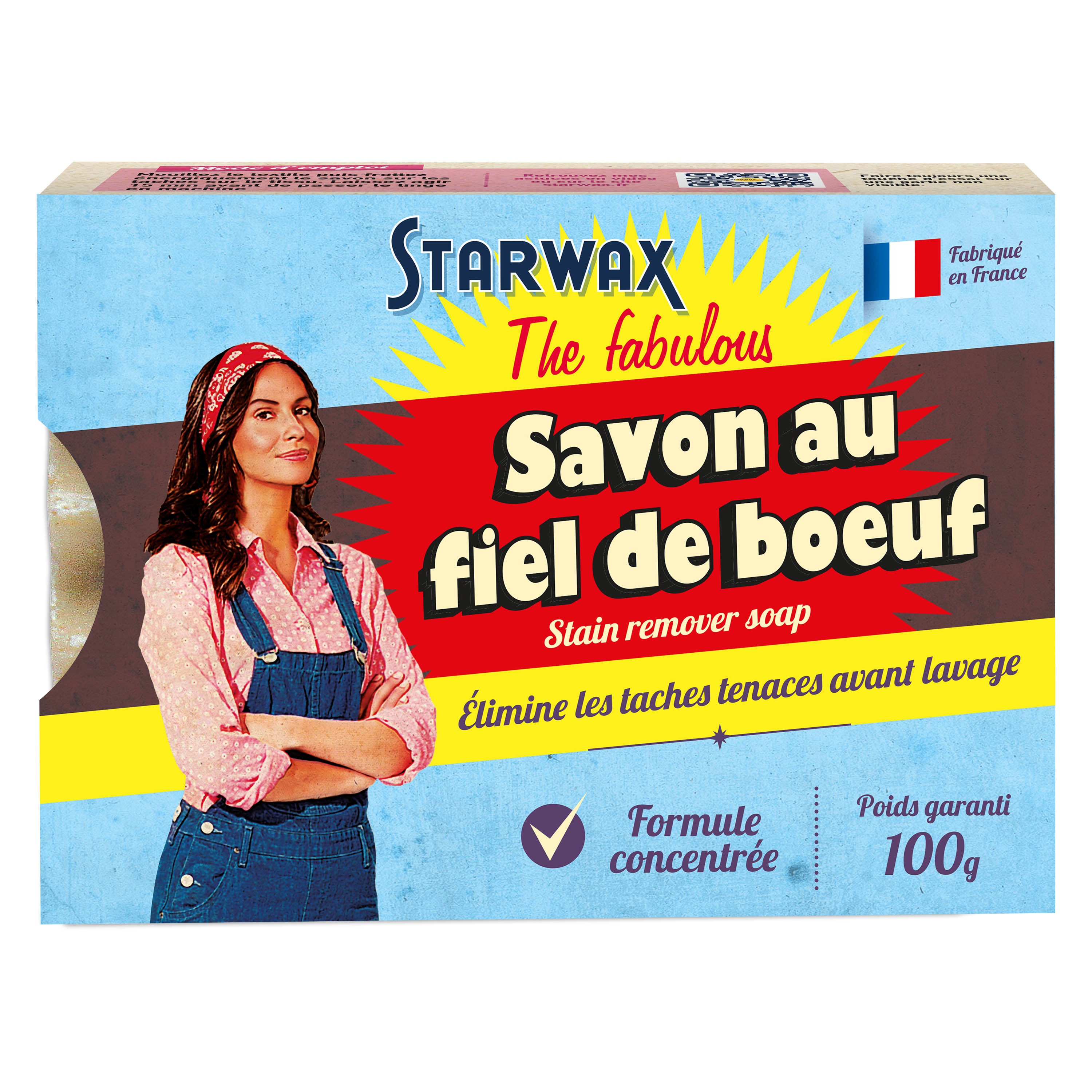 STARWAX FABULOUS - Savon au fiel de boeuf 100g