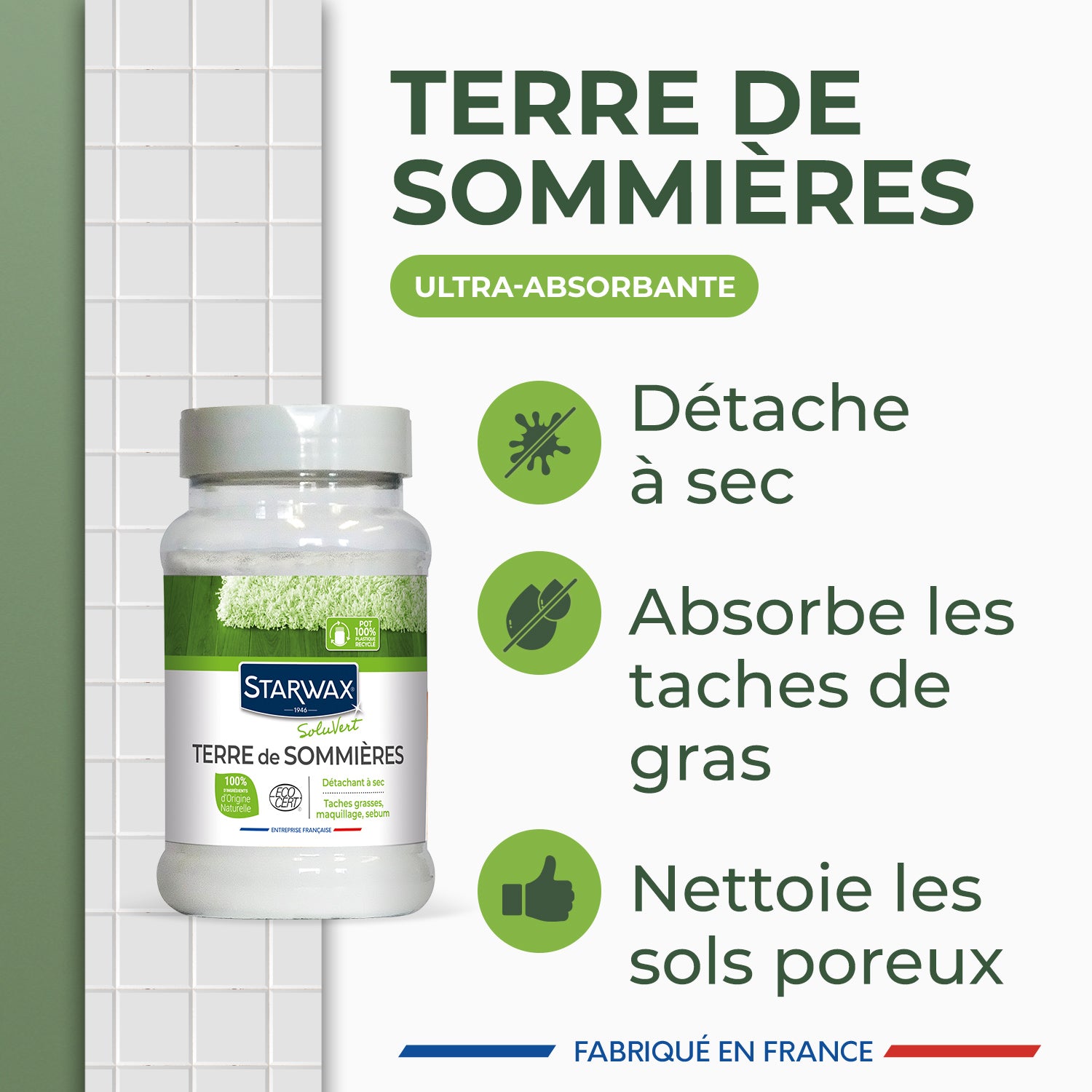 STARWAX SOLUVERT - Terre de Sommières 200ml