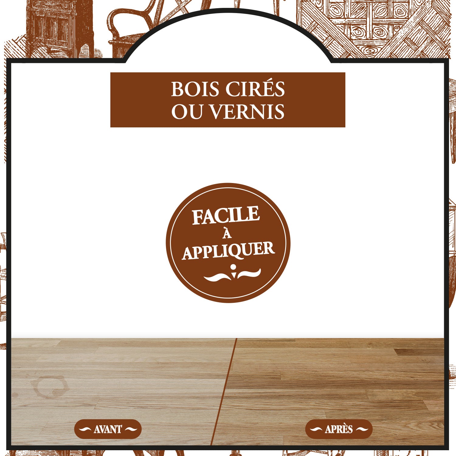 LA CHATELAINE - Le raviveur miracle 500ml - bois cirés ou vernis 500ml