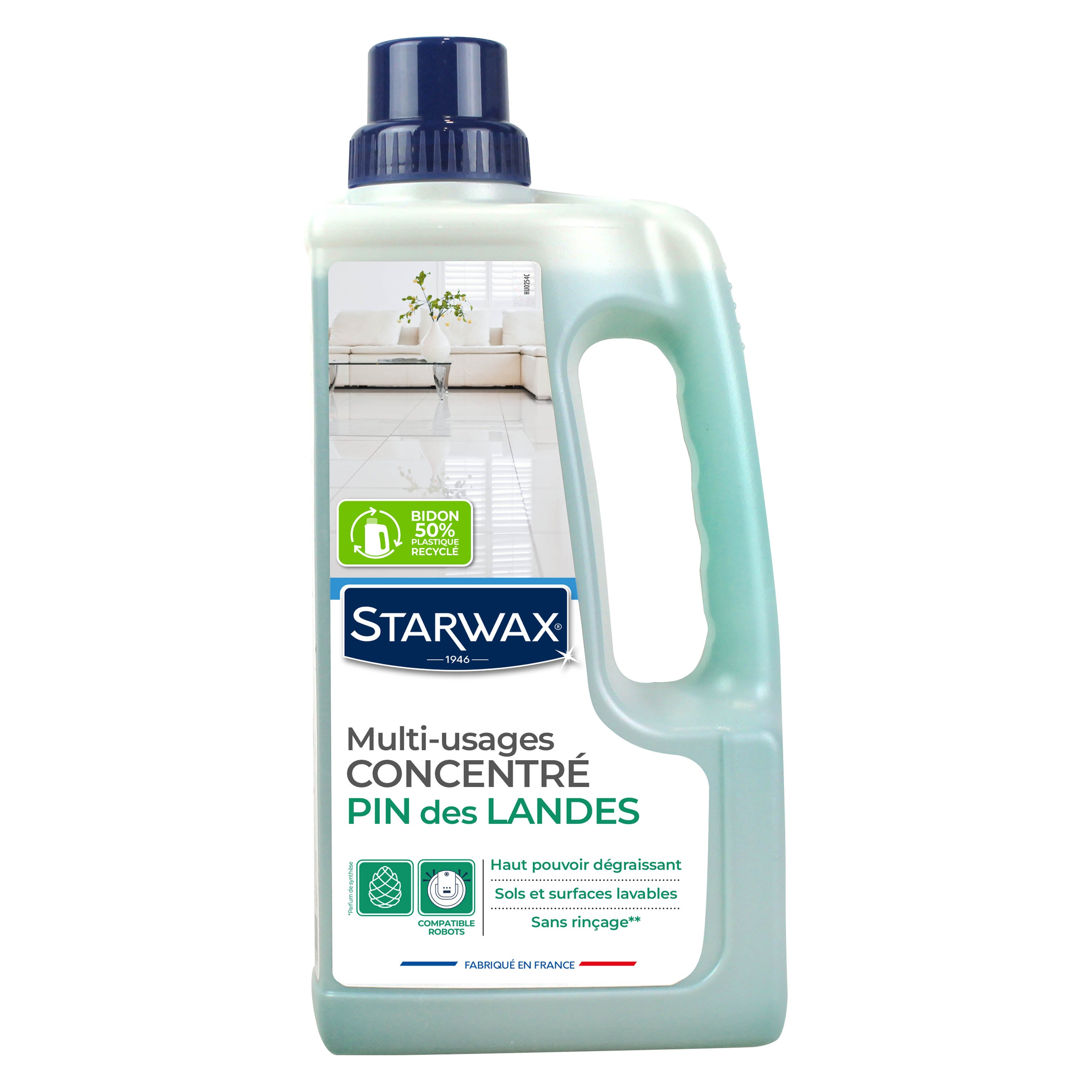 STARWAX - Nettoyant multi-usages concentré parfum pin des landes 1L Parfum pin des landes (parfum de synthèse)