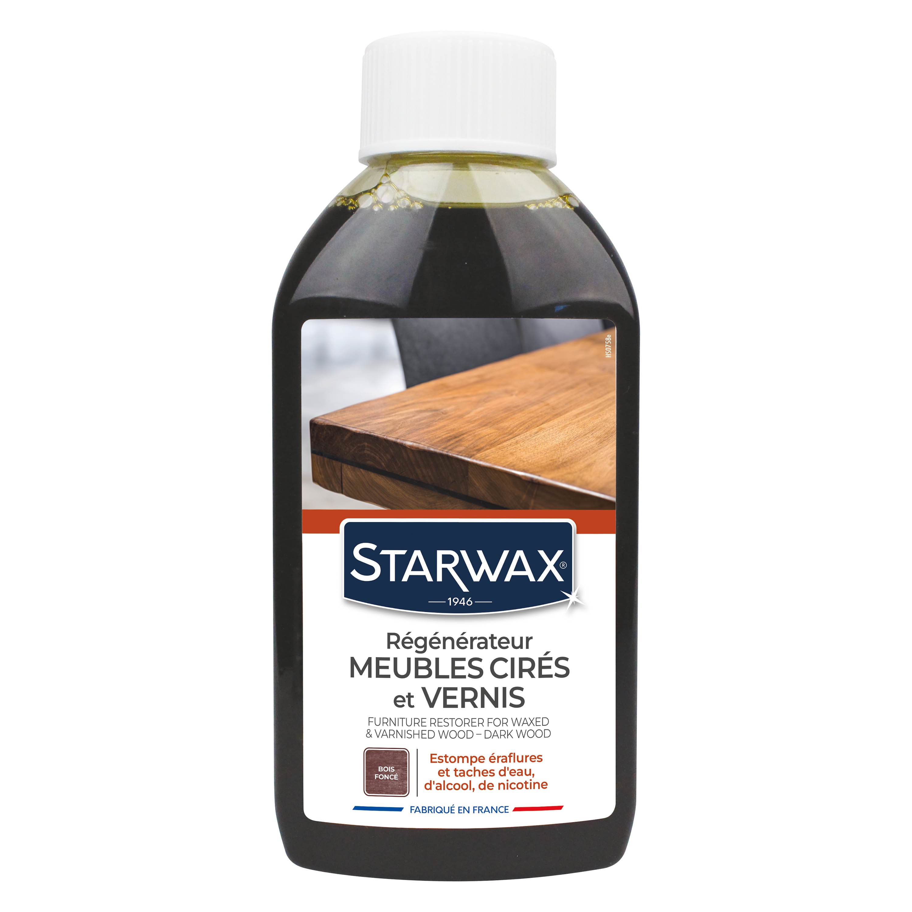 STARWAX - Régénérateur pour meubles cirés et vernis 250ml Bois clair