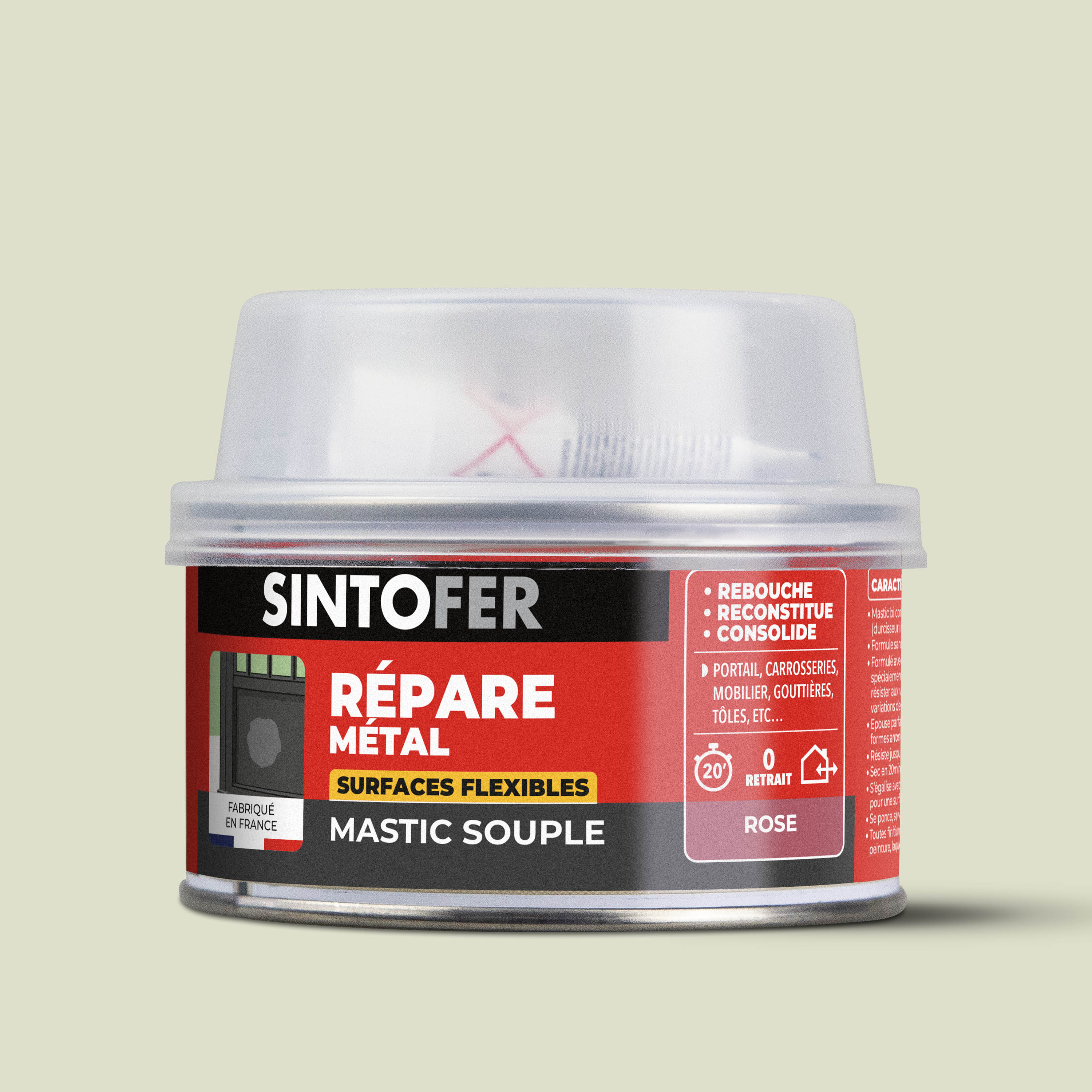 SINTO - Répare métal souple 170ml