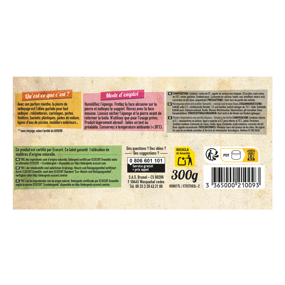 STARWAX FABULOUS - Pierre blanche multi-usages 300g