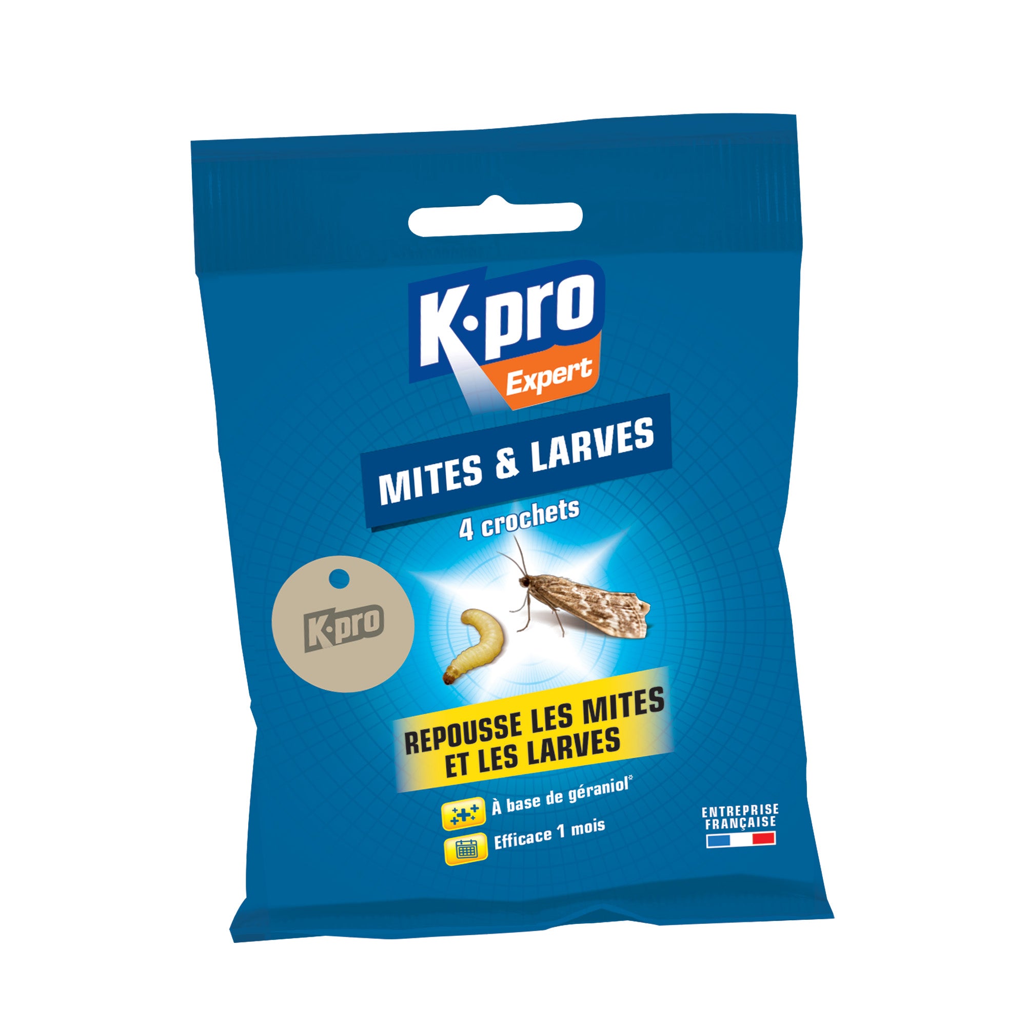 K.PRO - Crochets anti mites des vetements X4