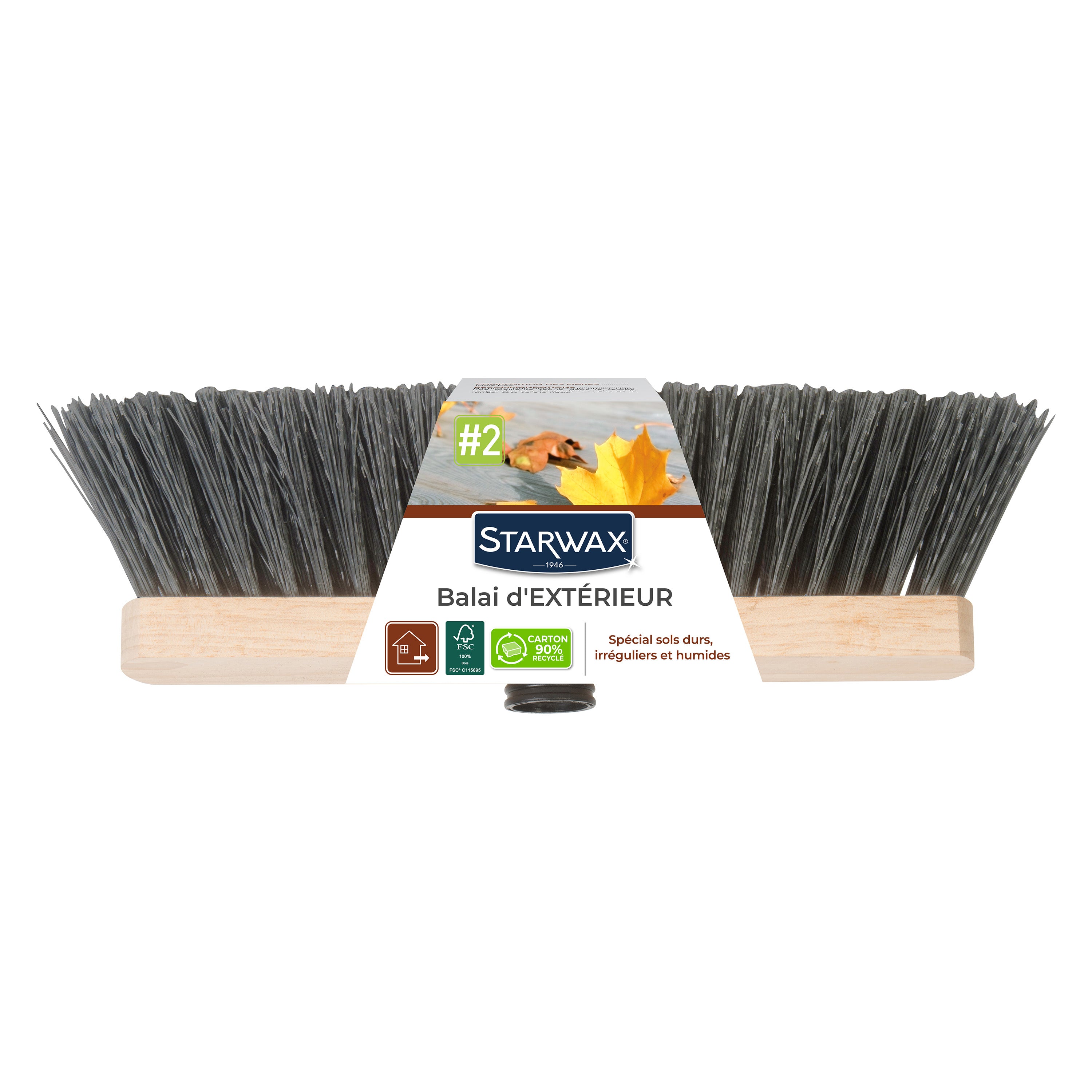 STARWAX - Balai d'extérieur FSC® X1