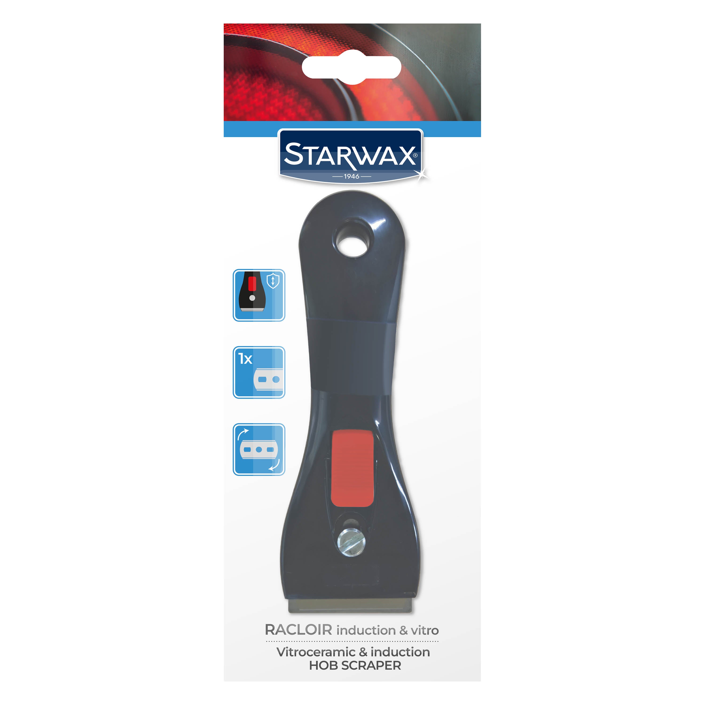 STARWAX - Racloir pour vitroceram & induction
 X1