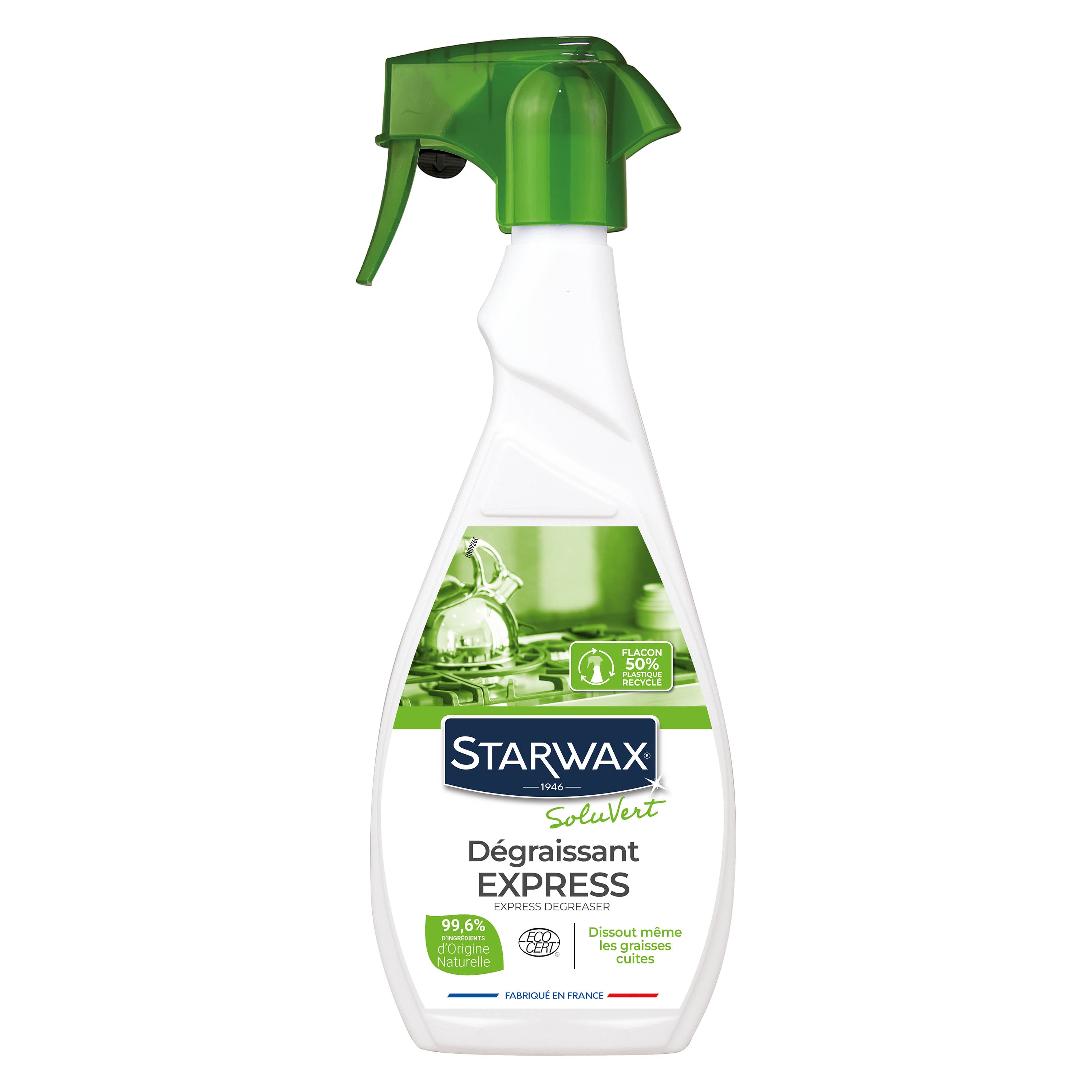 STARWAX SOLUVERT - Dégraissant express pour cuisines 500ml