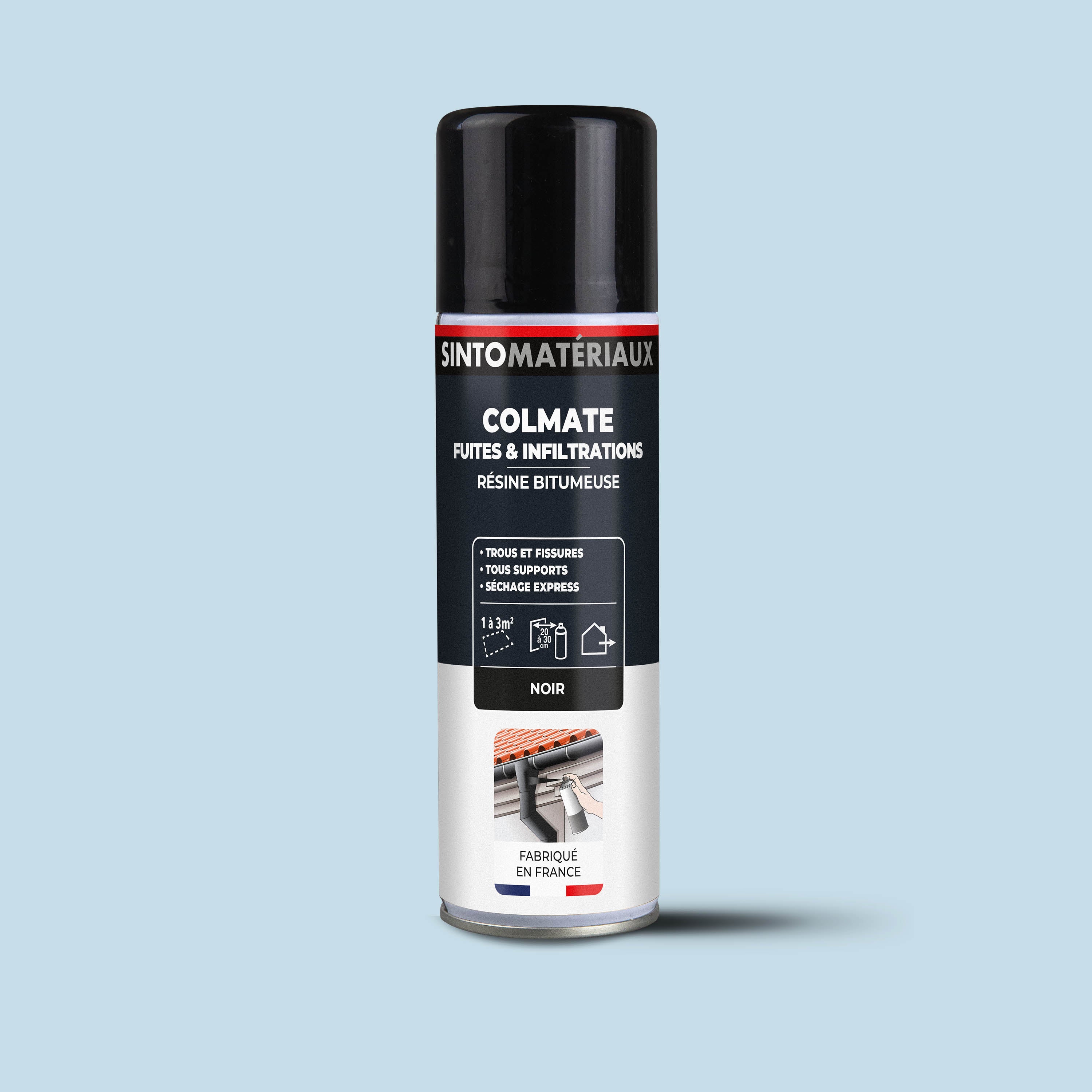 SINTO - Fuites et infiltrations 300ml Noir