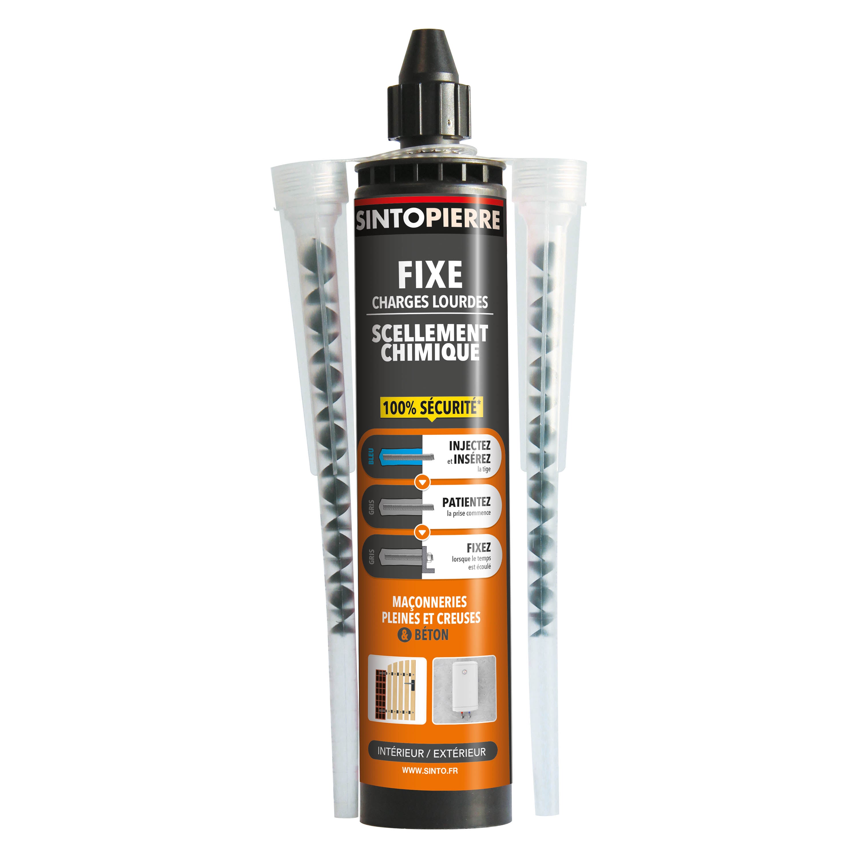 SINTO - Scellement chimique 300ml