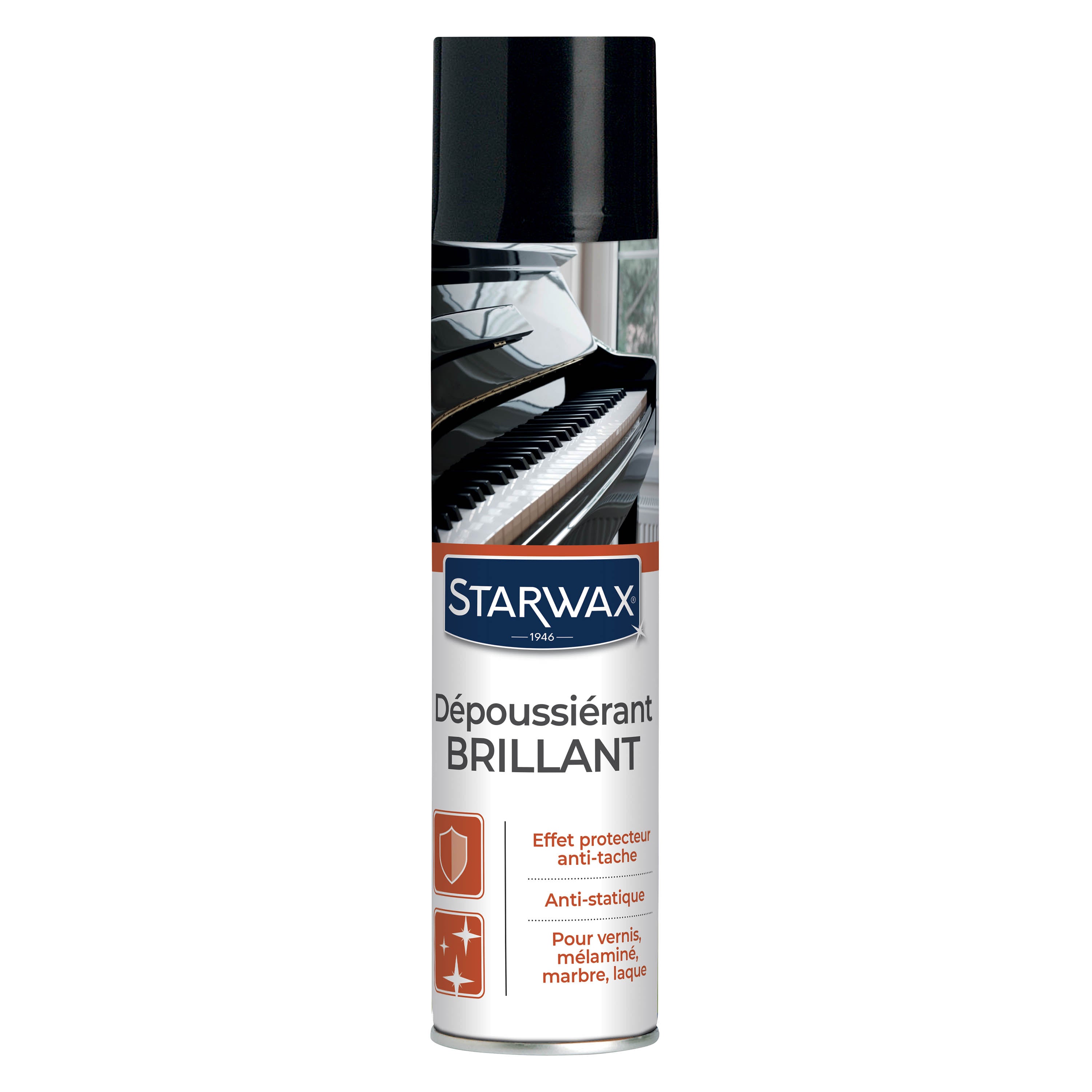 STARWAX - Nettoyant dépoussiérant brillant pour mobilier intérieur 400ml