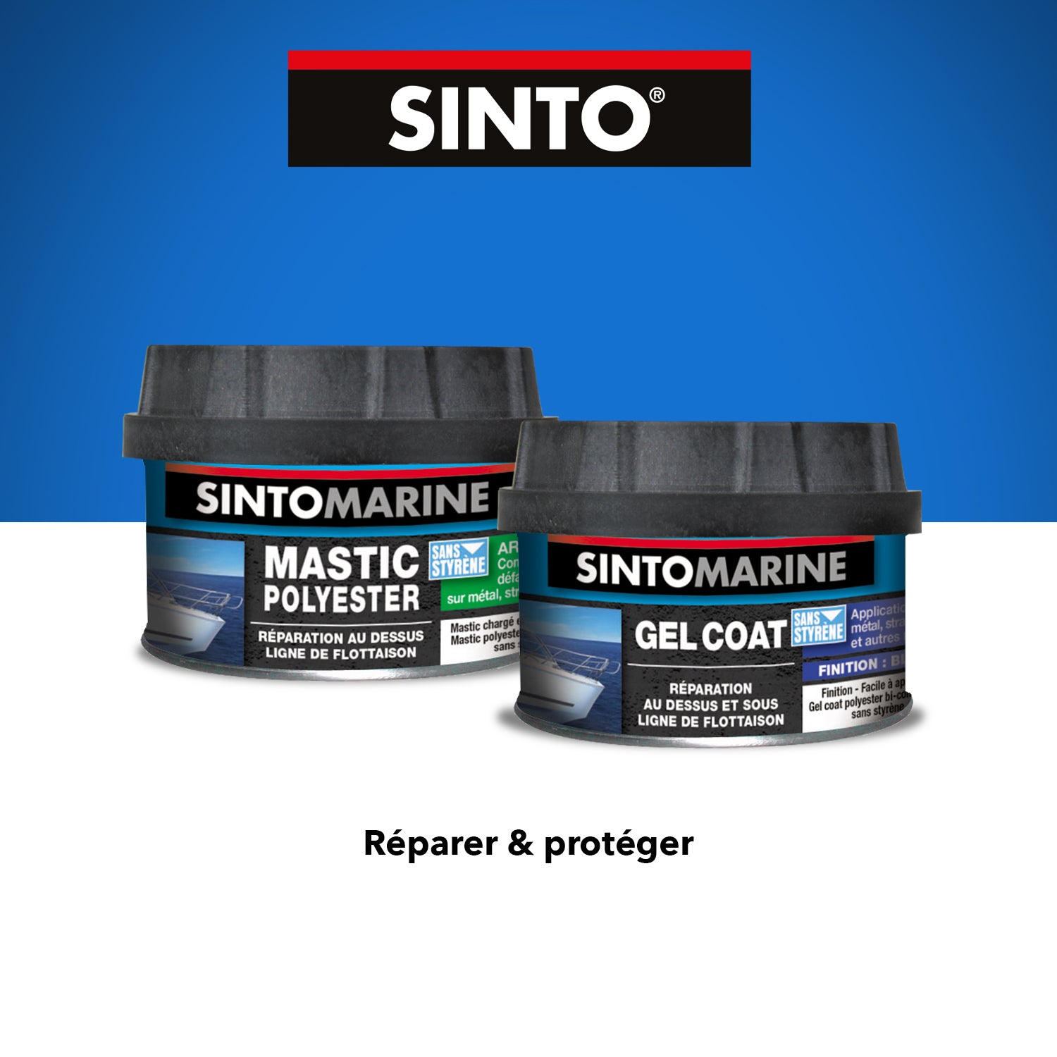 SINTO - Mastic armé 290g