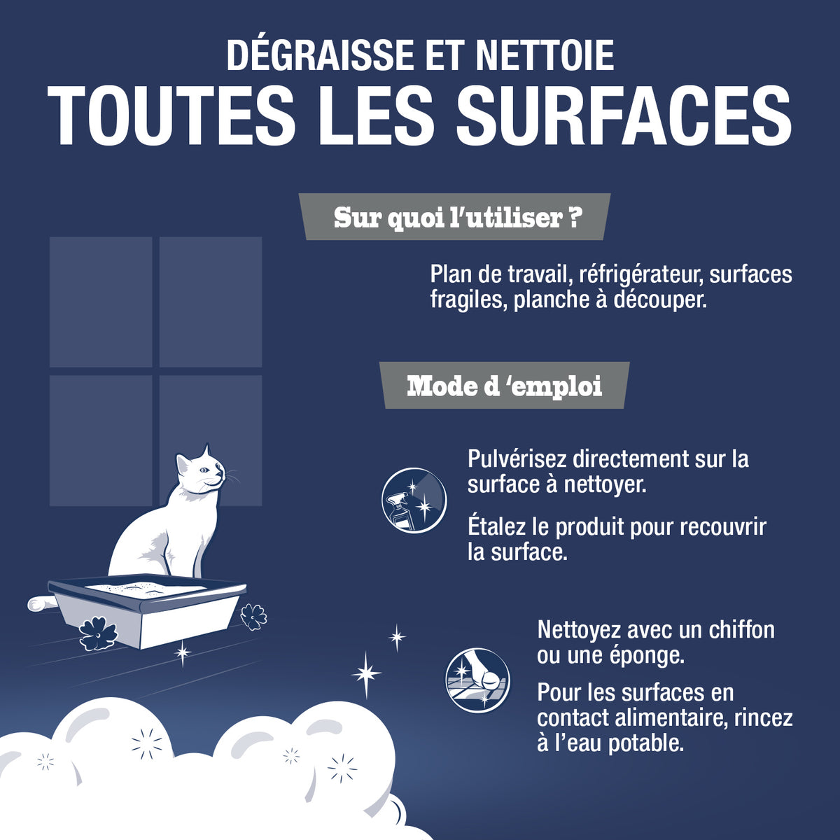 JACQUES BRIOCHIN - Mousse nettoyante au Bicarbonate de Soude - Parfum verveine 750ml Verveine