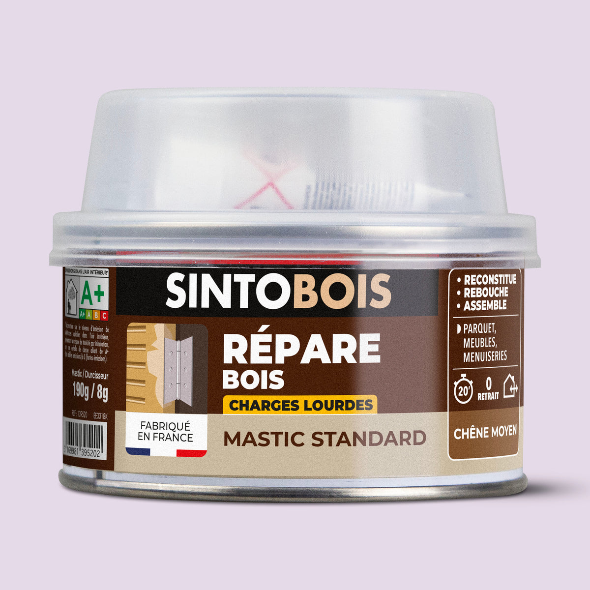SINTO - Reconstitue bois charges lourdes 170ml Chêne