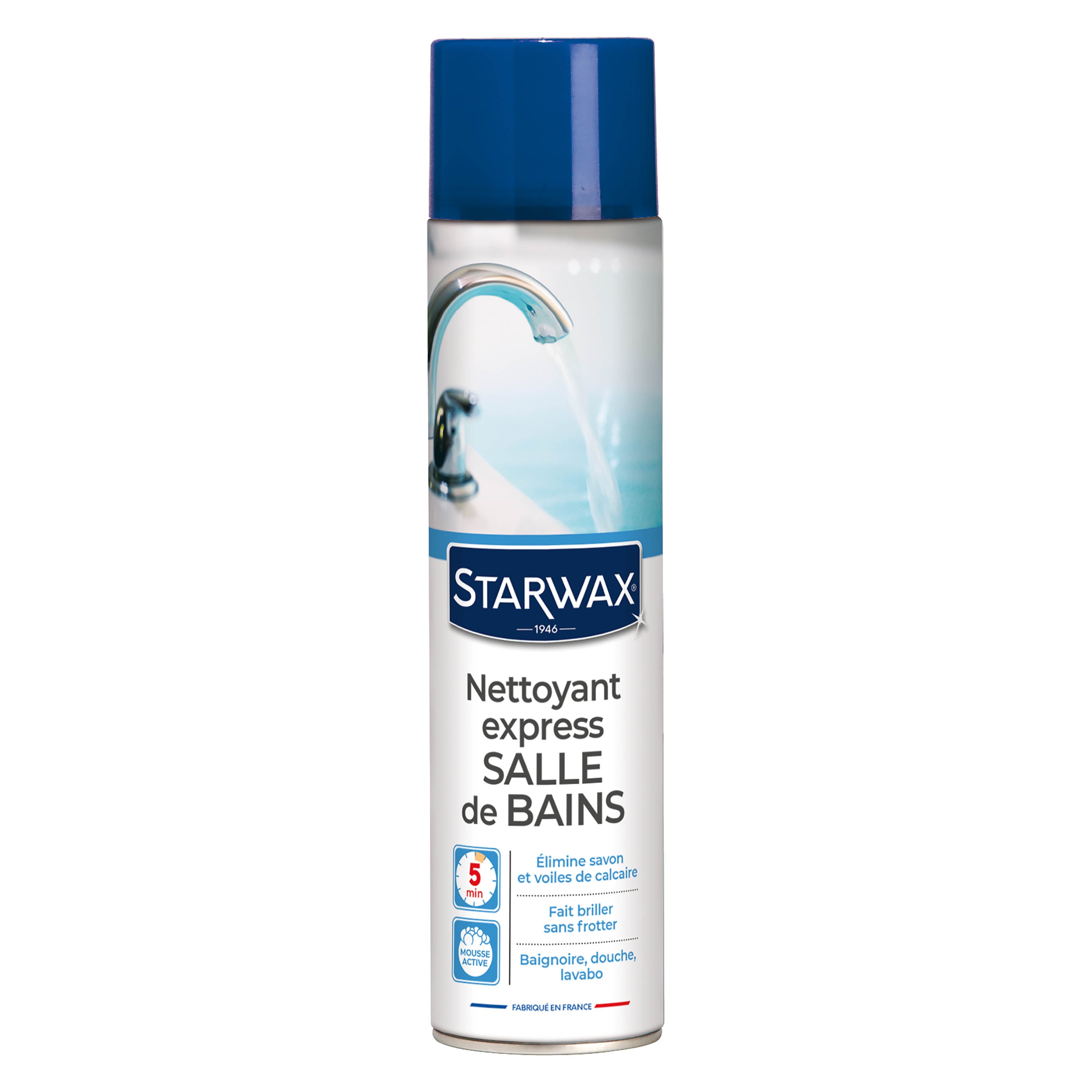 STARWAX - Nettoyant brillant express pour salle de bains 600ml