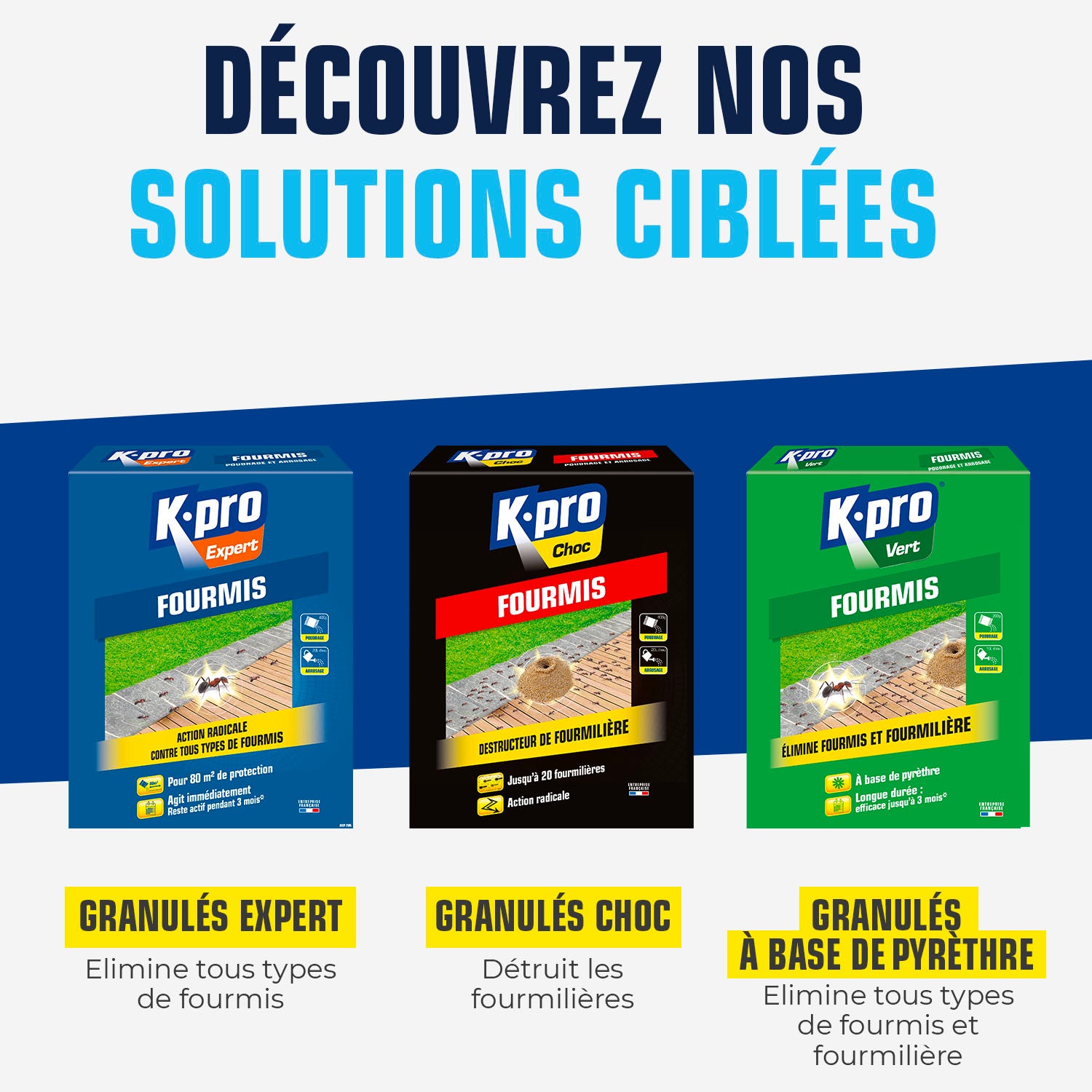 K.PRO - Granulés anti-fourmis
 400g
