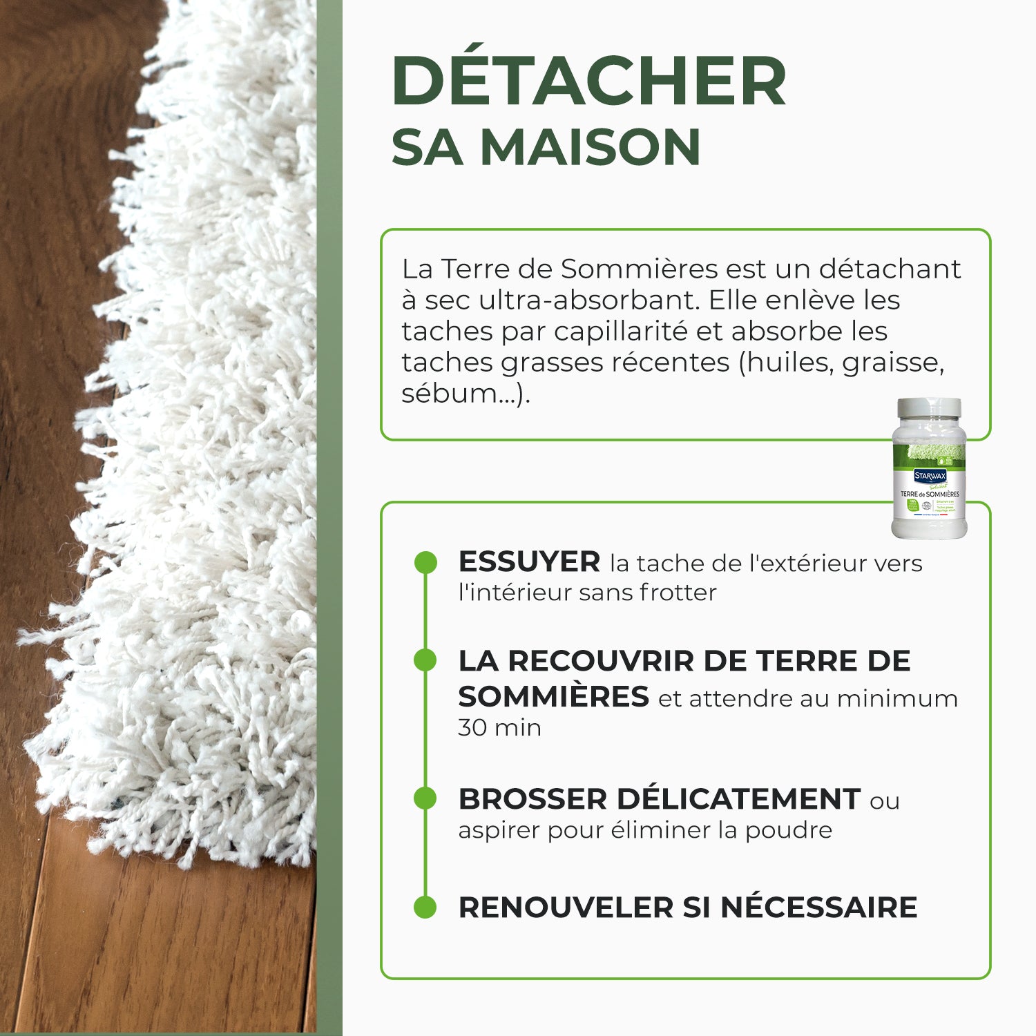 STARWAX SOLUVERT - Terre de Sommières 200ml