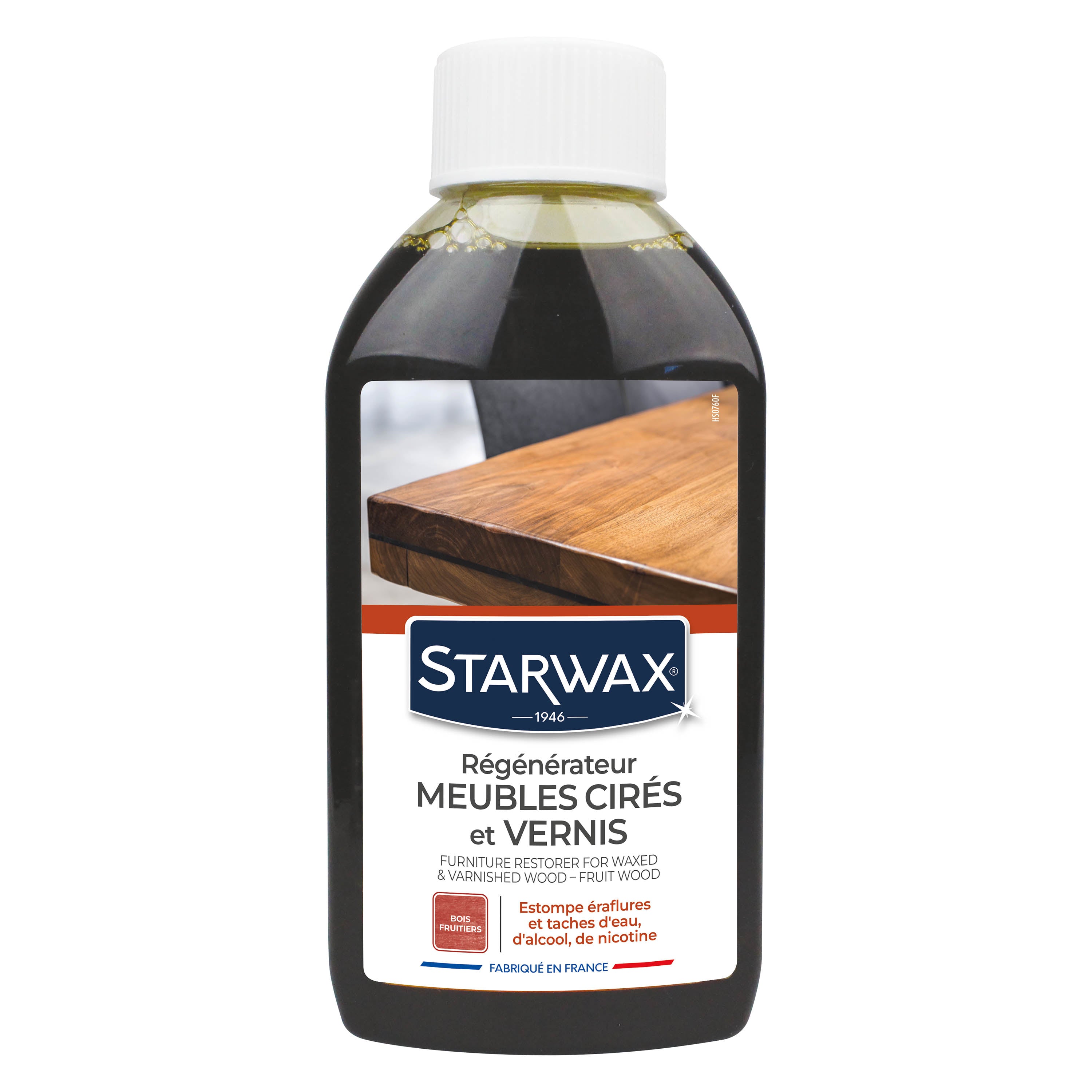 STARWAX - Régénérateur pour meubles cirés et vernis 250ml Bois clair