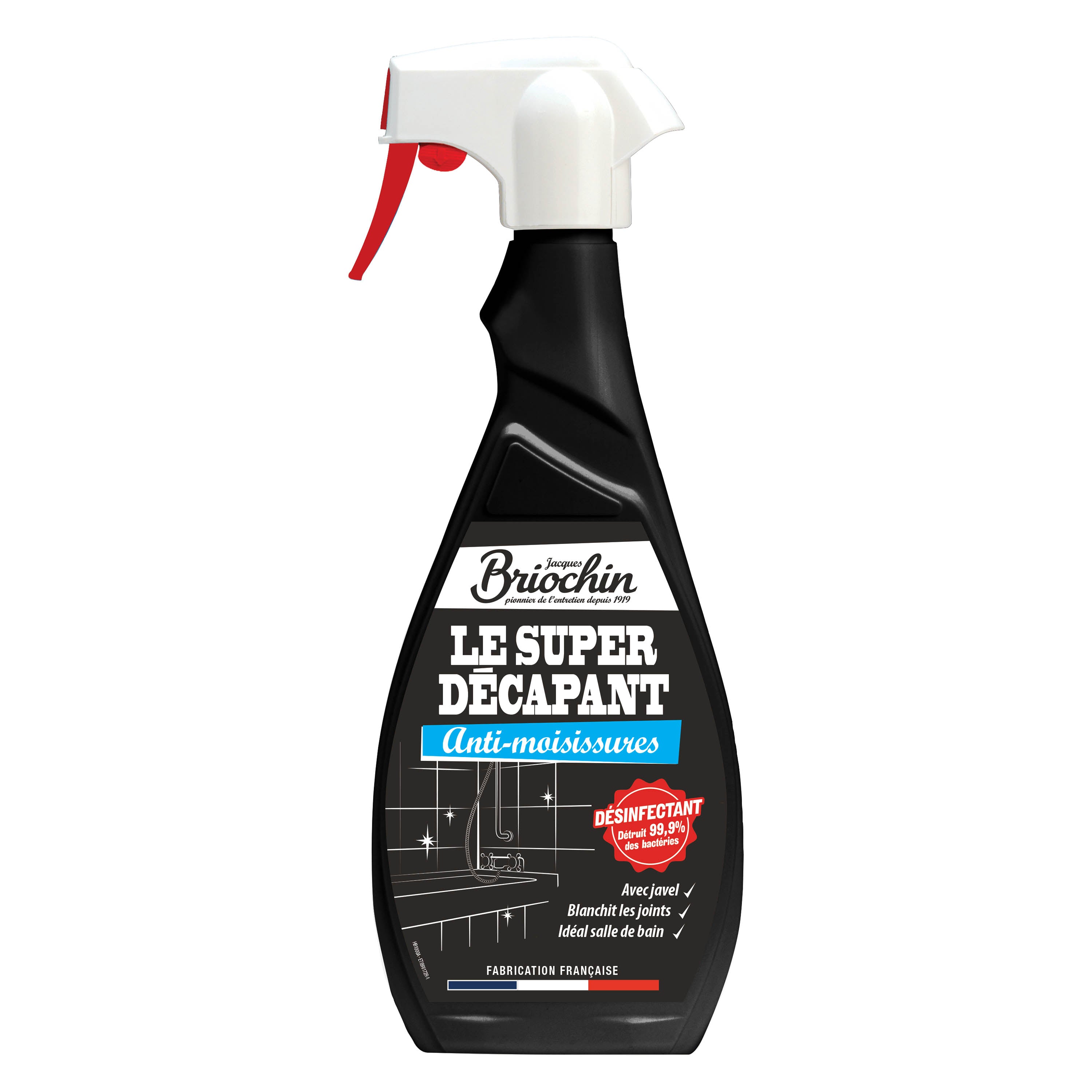 JACQUES BRIOCHIN - Super décapant anti-moisissures 500ml