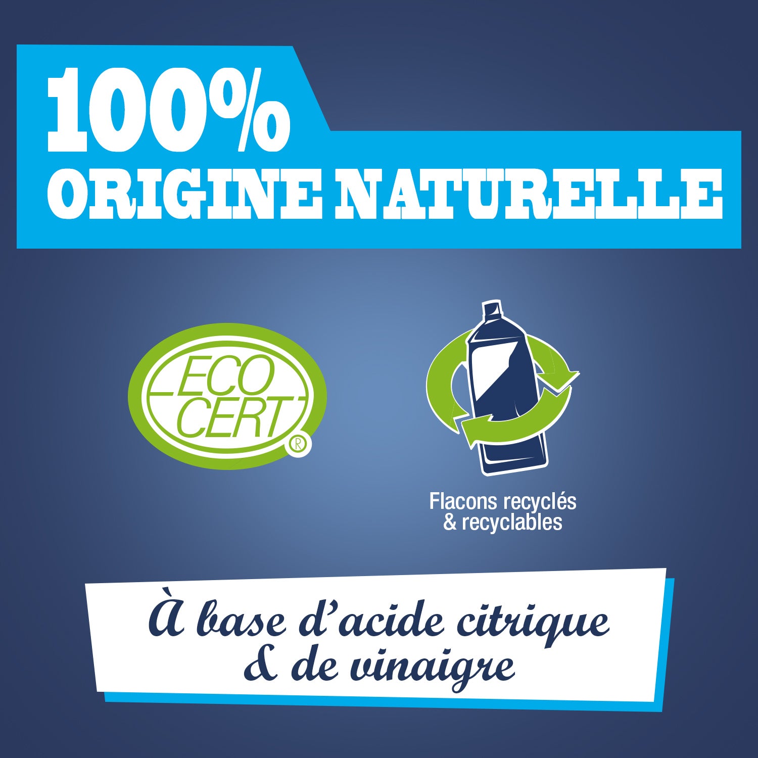JACQUES BRIOCHIN - Le liquide de rincage à base d'acide citrique & de vinaigre 900ml 900ml