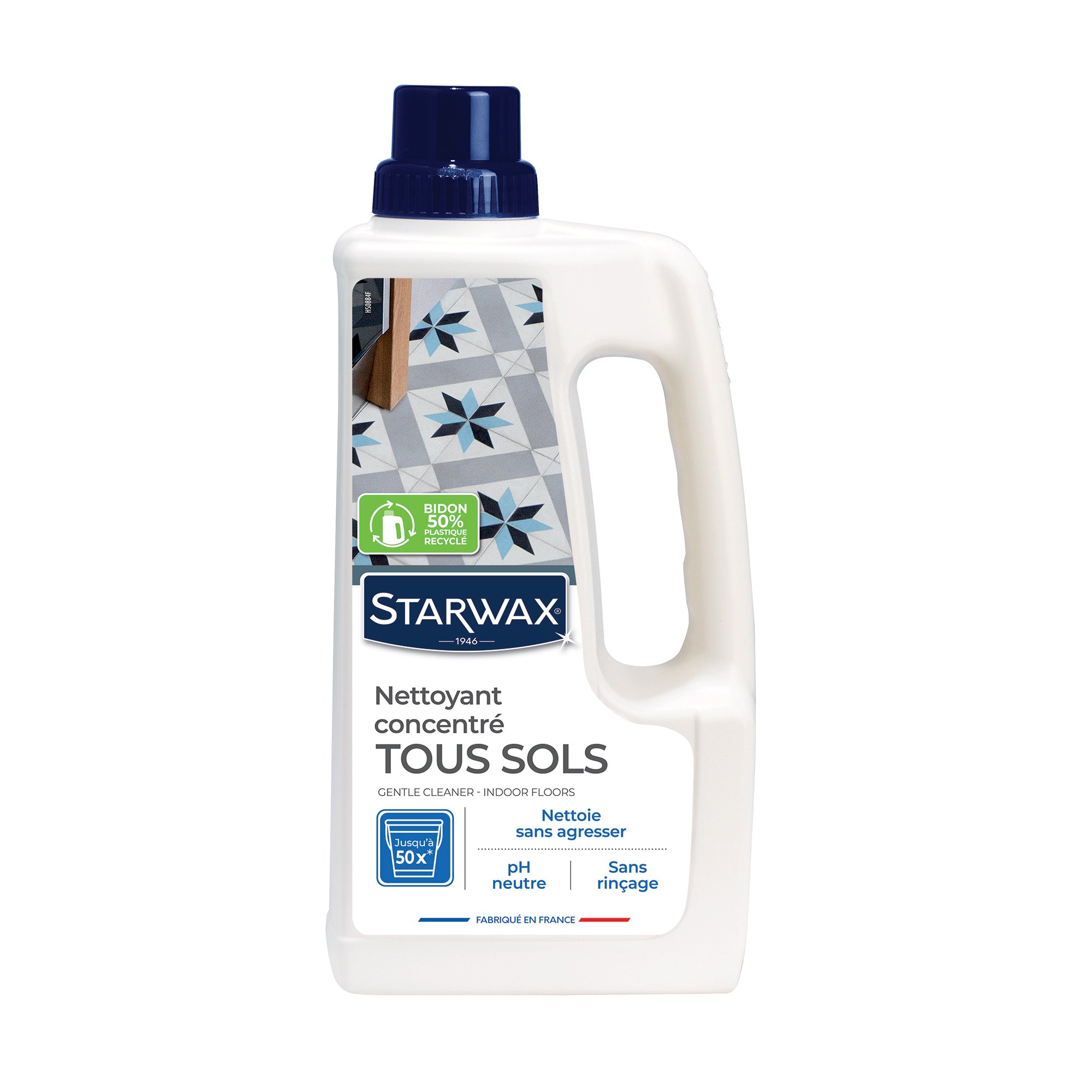 STARWAX - Nettoyant doux pour sols intérieurs 1L