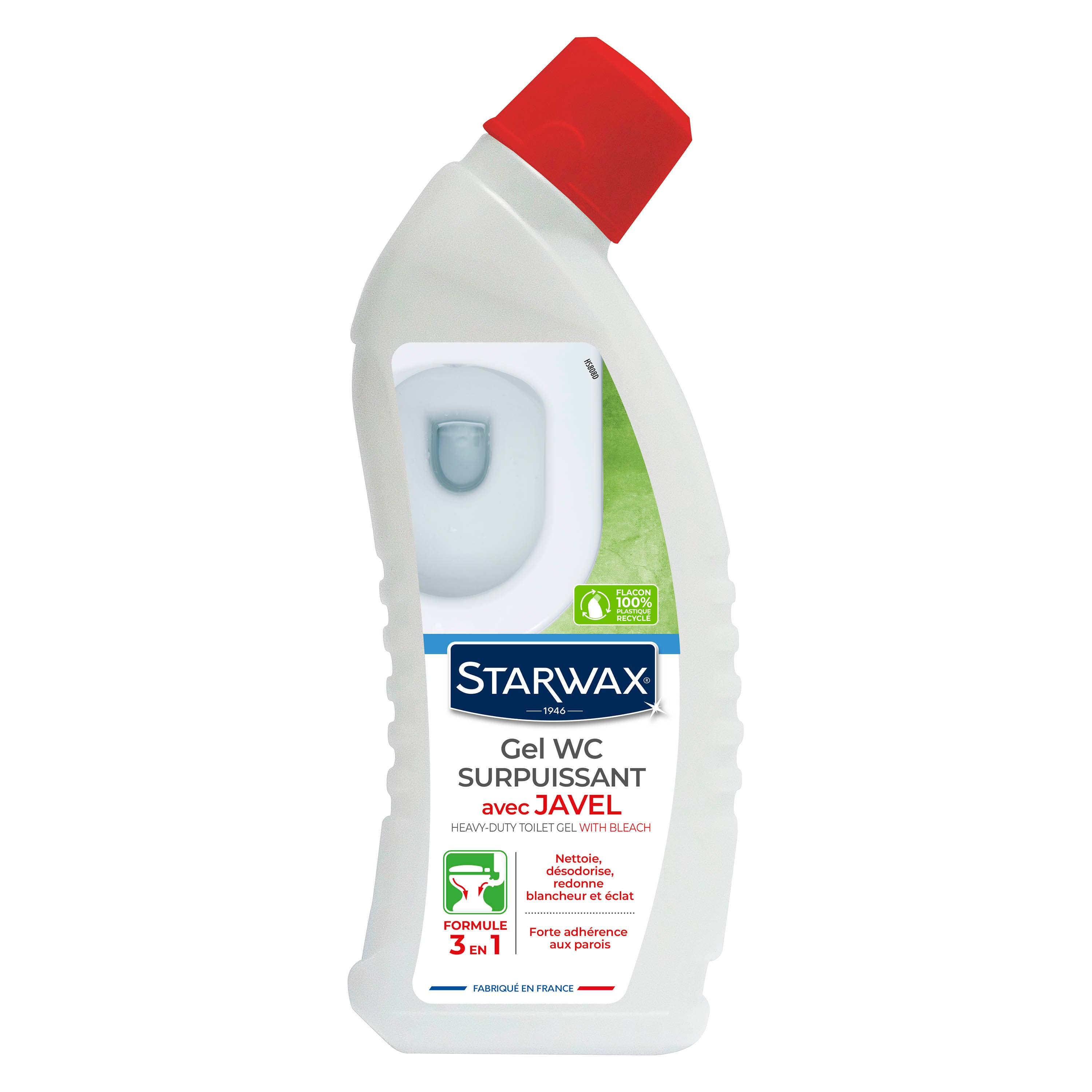 STARWAX - Gel WC surpuissant avec Javel 750ml
