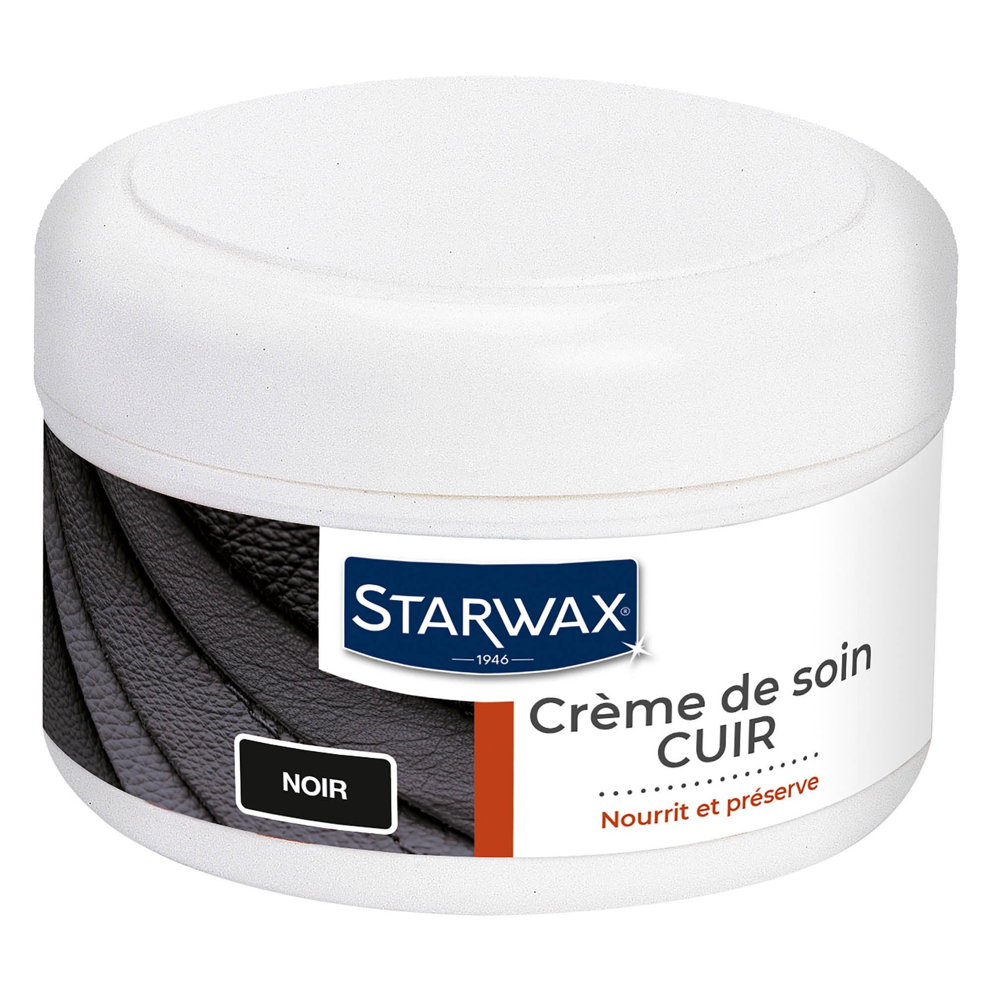 STARWAX - Crème de soin pour cuirs colorés 150ml Camel