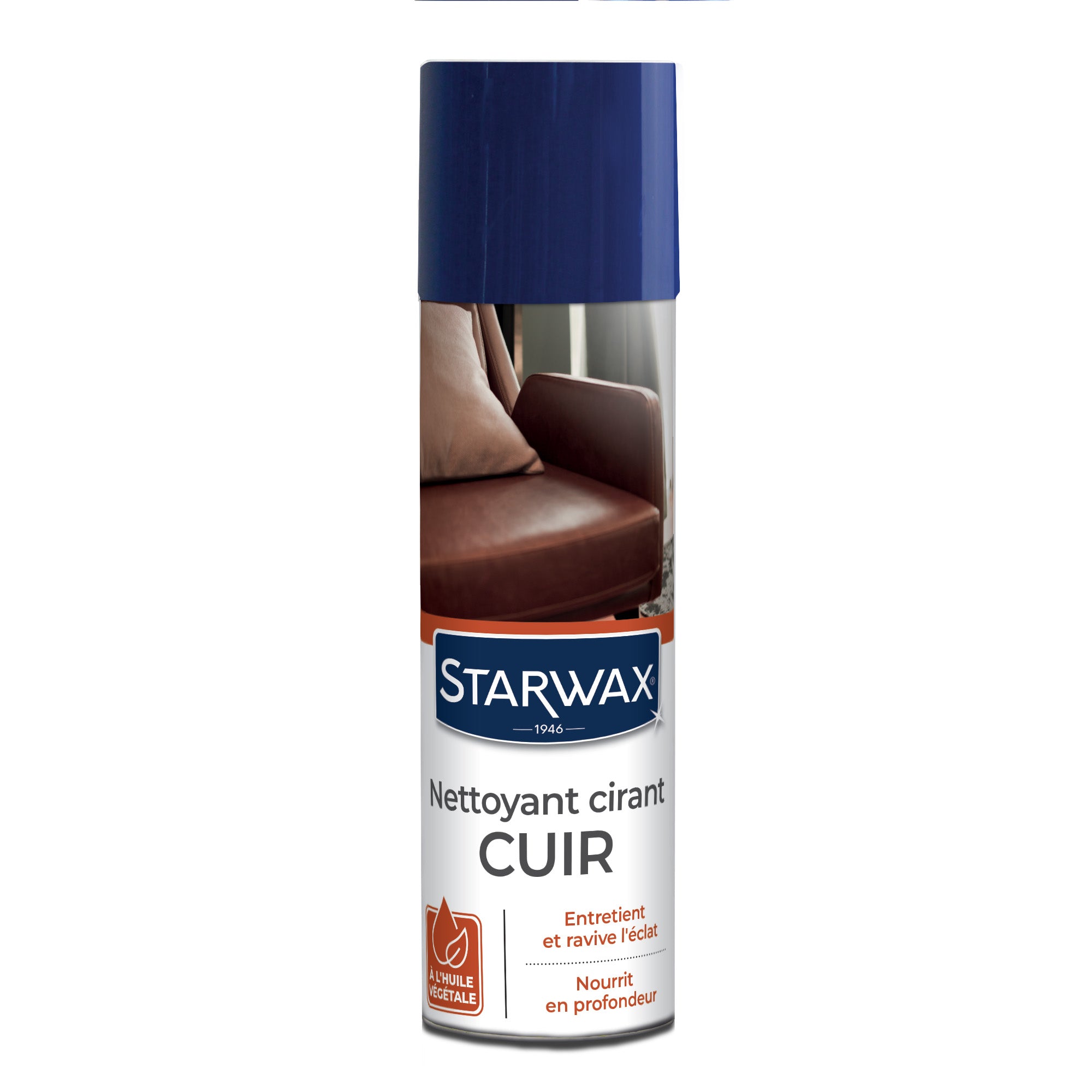 STARWAX - Nettoyant cirant pour cuir 300ml Incolore