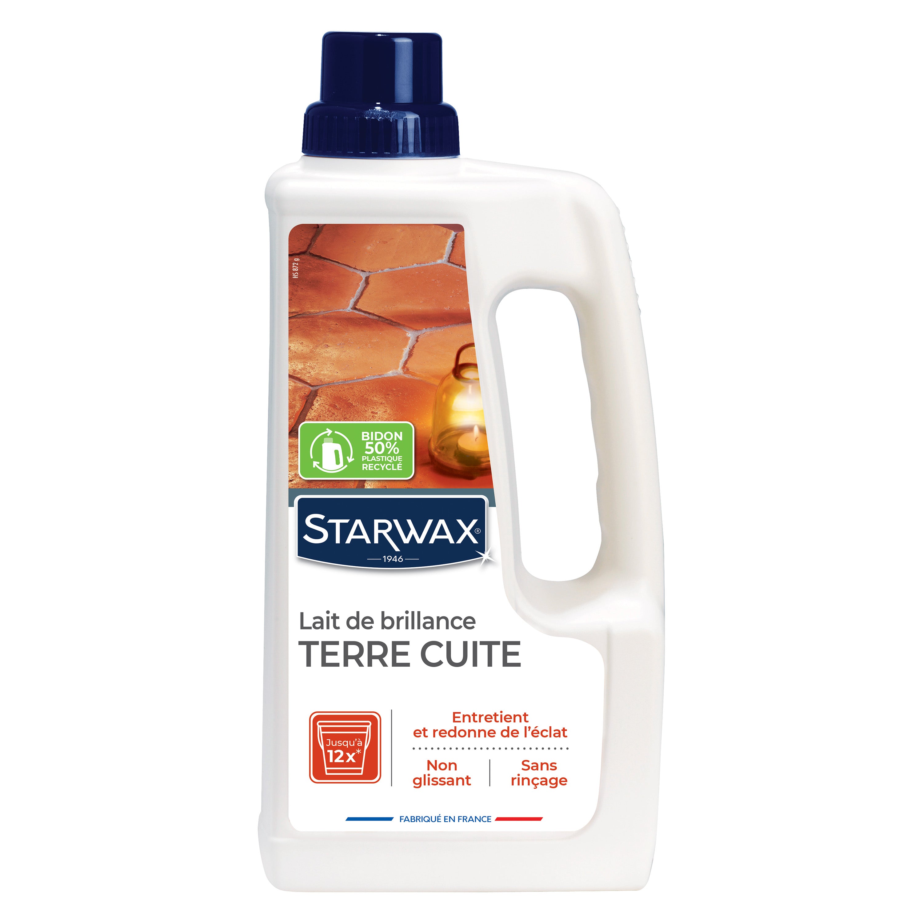 STARWAX - Lait de brillance pour tomettes et terres cuites
 1L