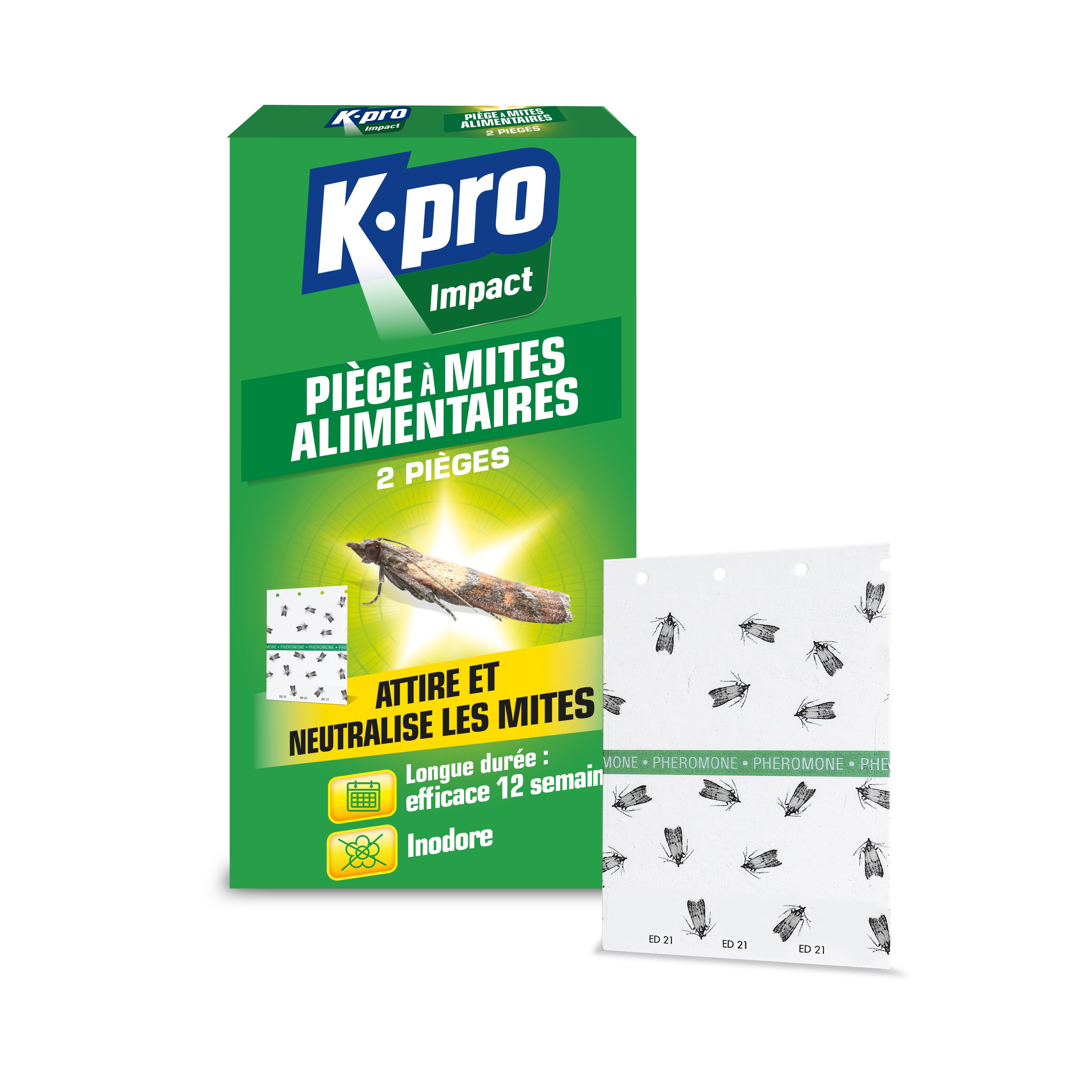 K.PRO - Pièges mites alimentaires X2