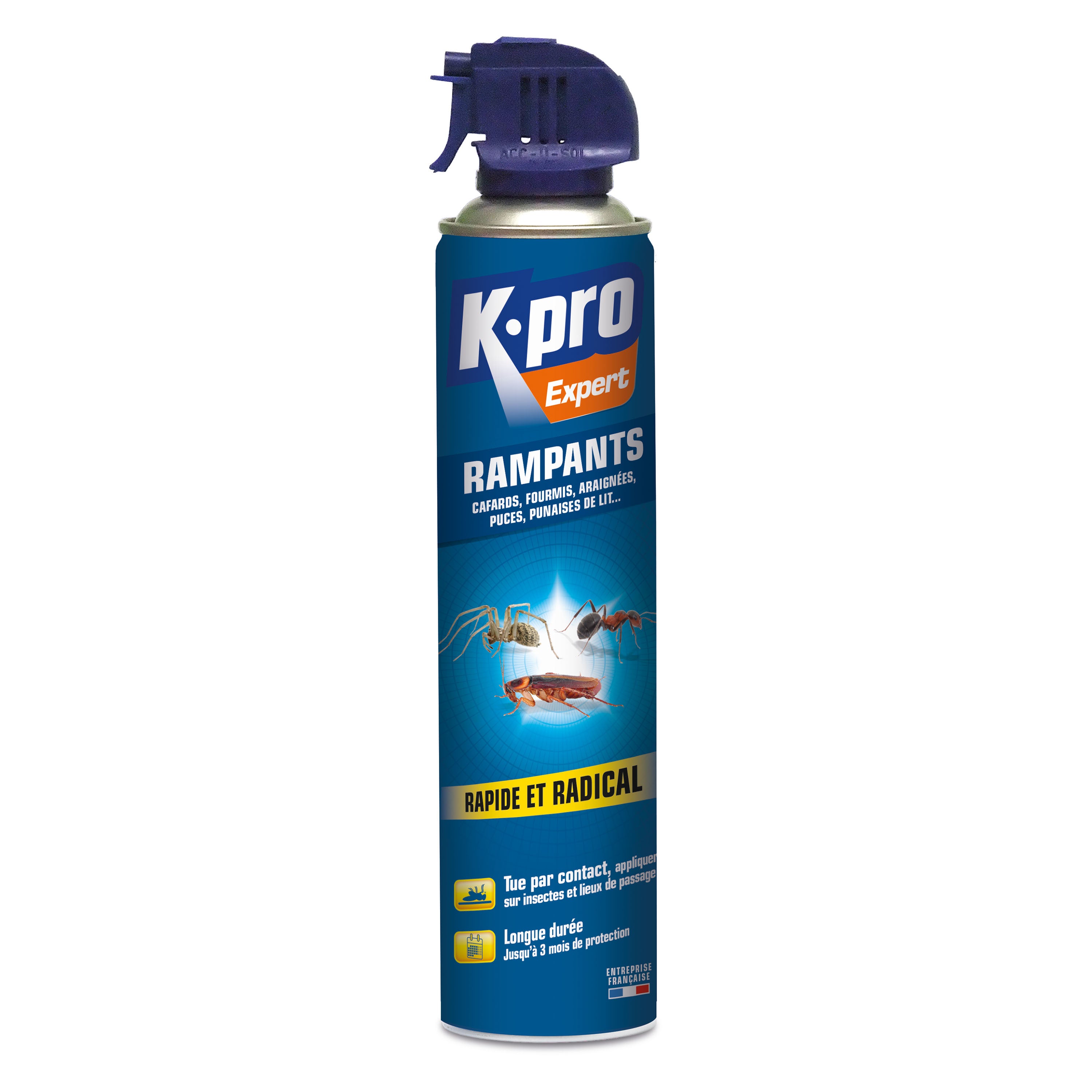 K.PRO - Aérosol tous insectes RAMPANTS 400ml