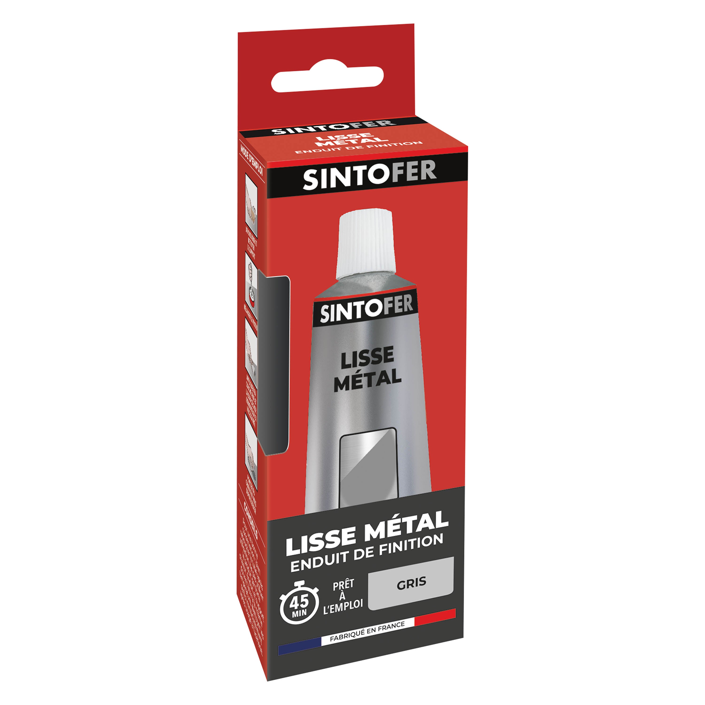 SINTO - Enduit de finition métal 90g