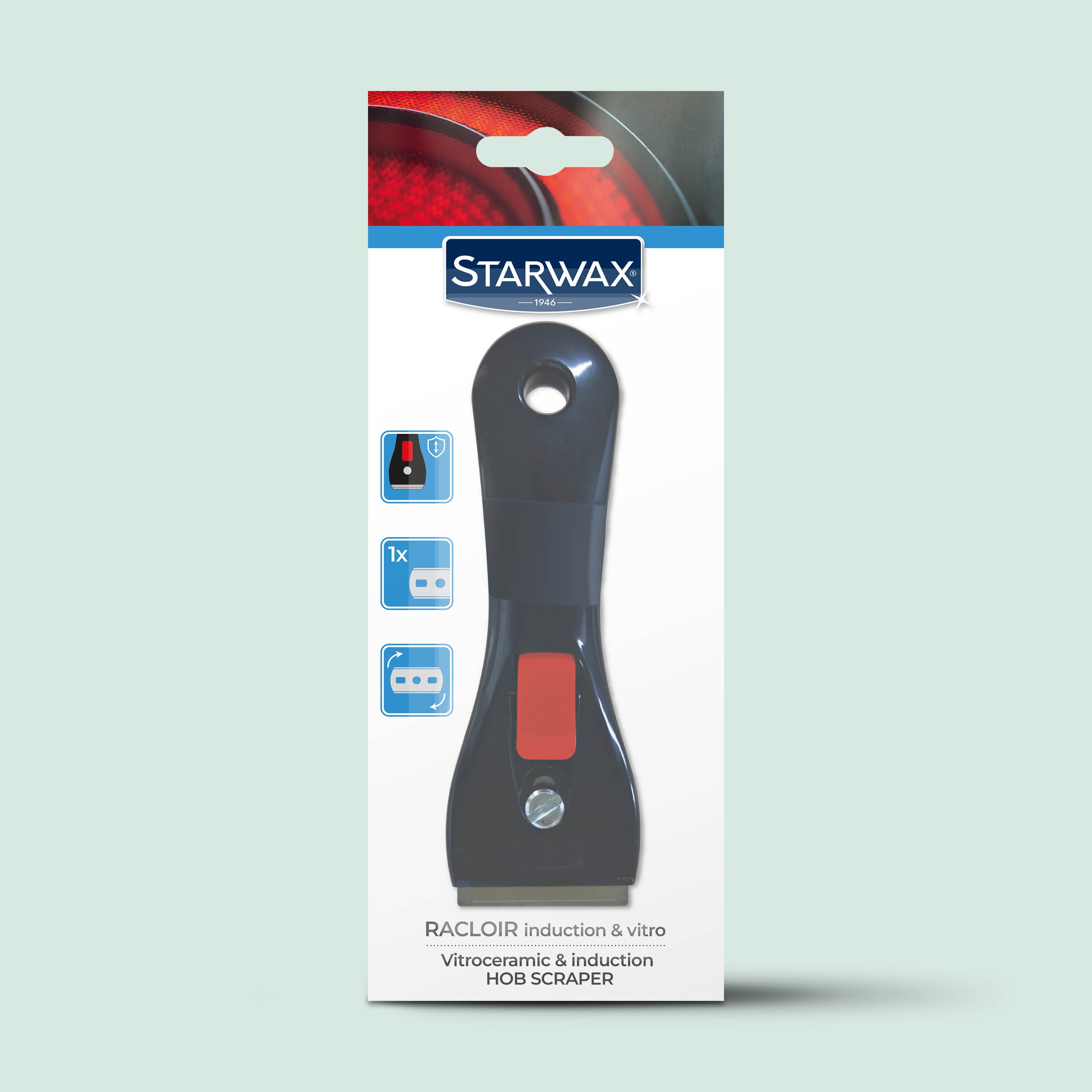 STARWAX - Racloir pour vitroceram & induction
 X1