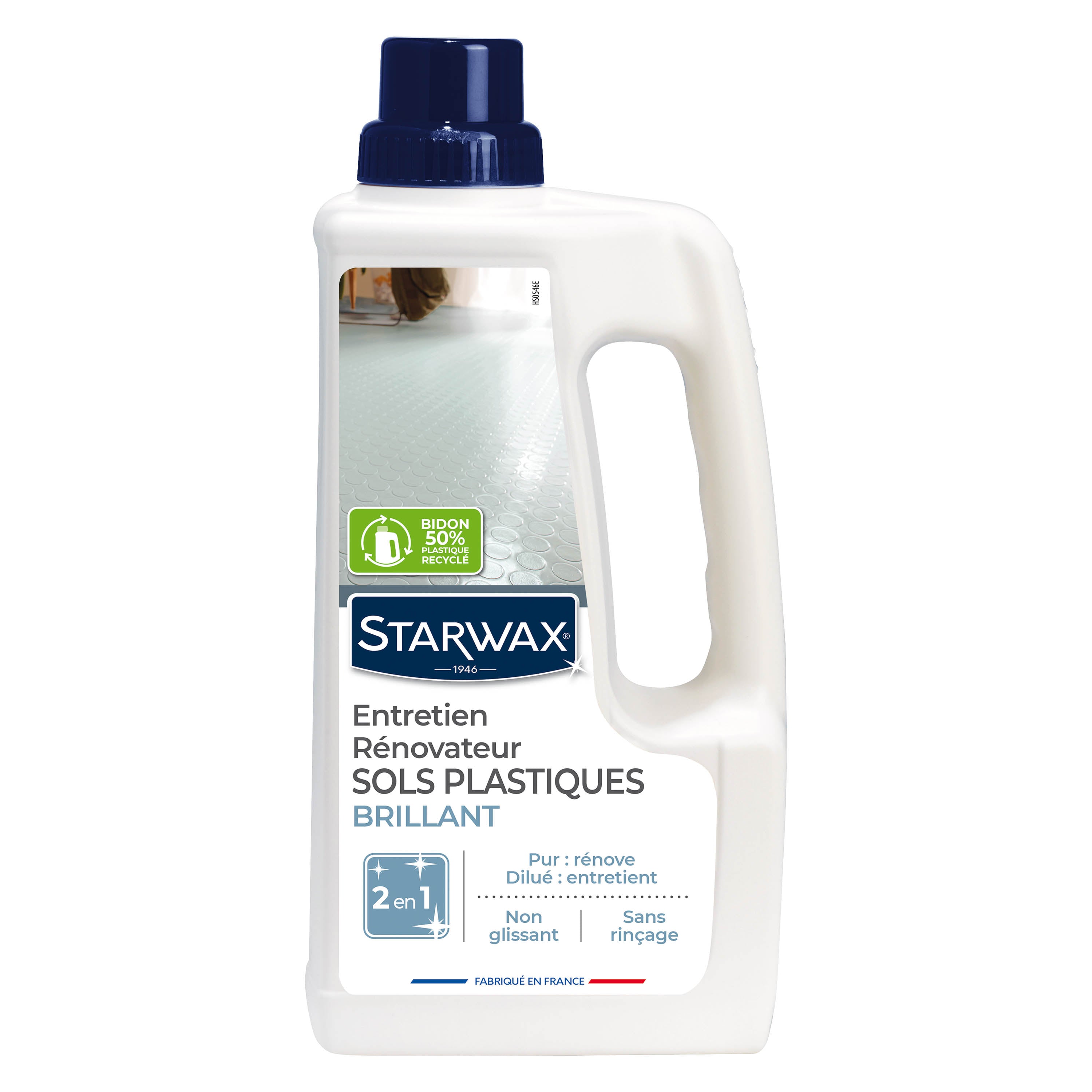 STARWAX - Entretien brillant pour sols PVC 1L