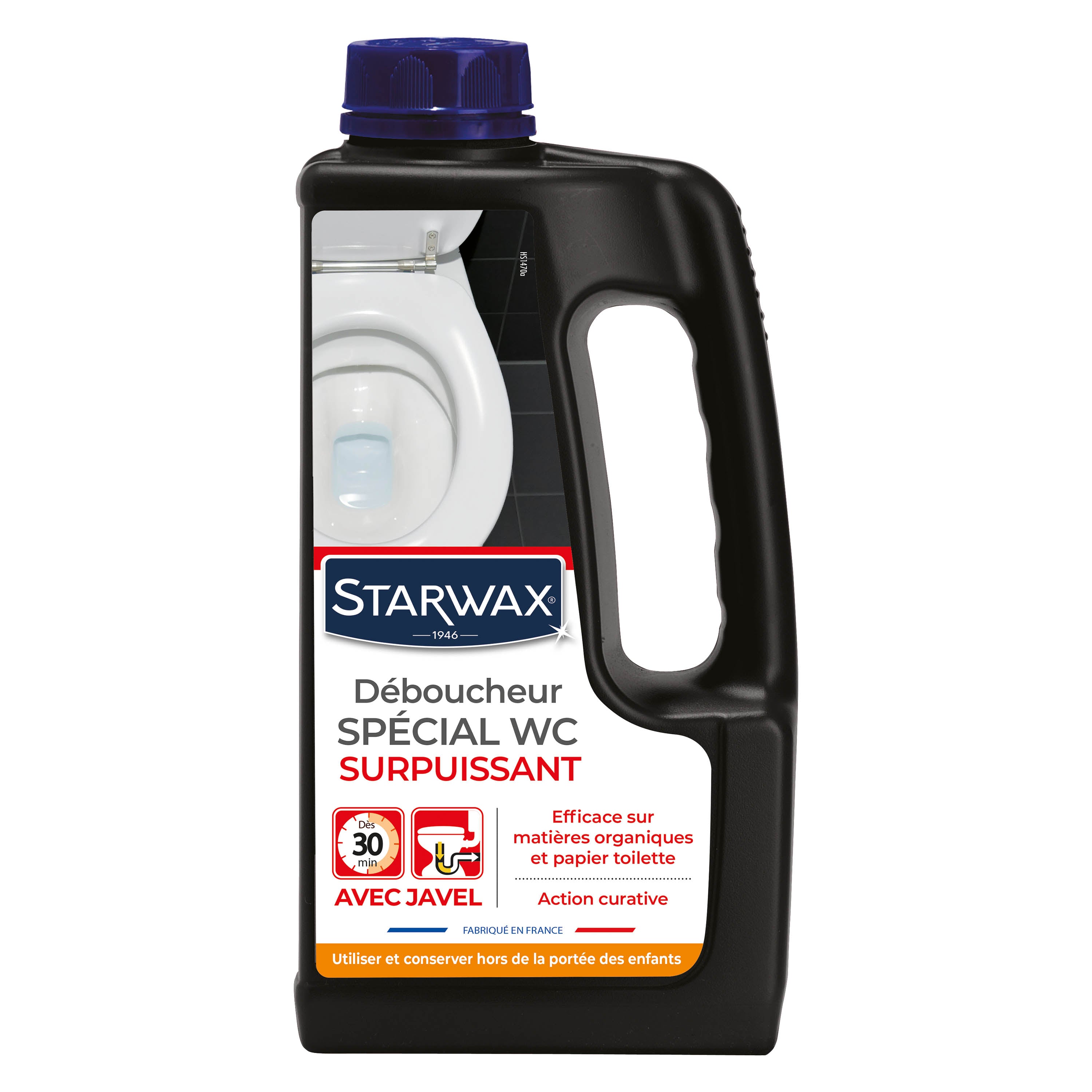 STARWAX - Déboucheur spécial WC 1L