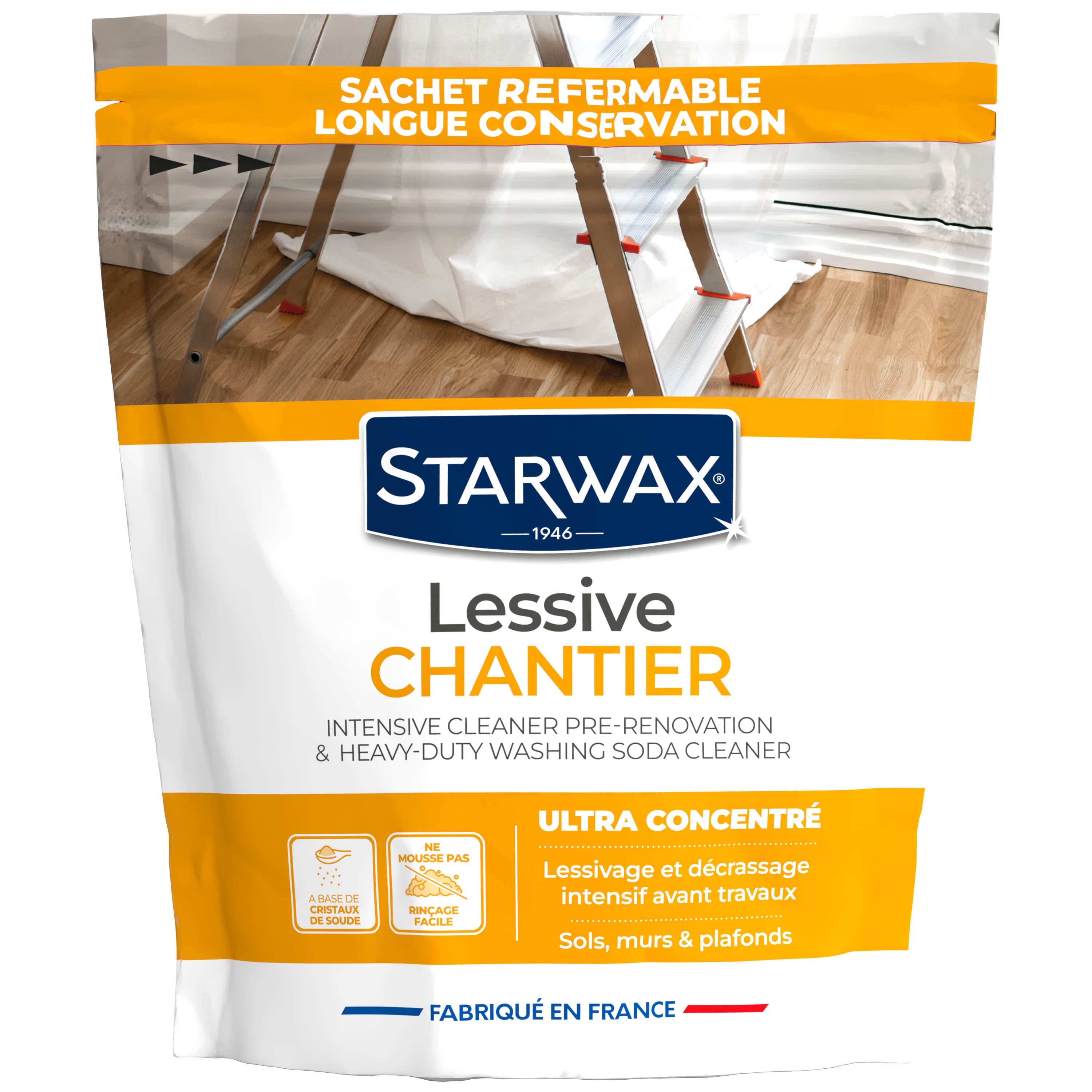 STARWAX - Lessive Chantier 1,4KG 1,4kg