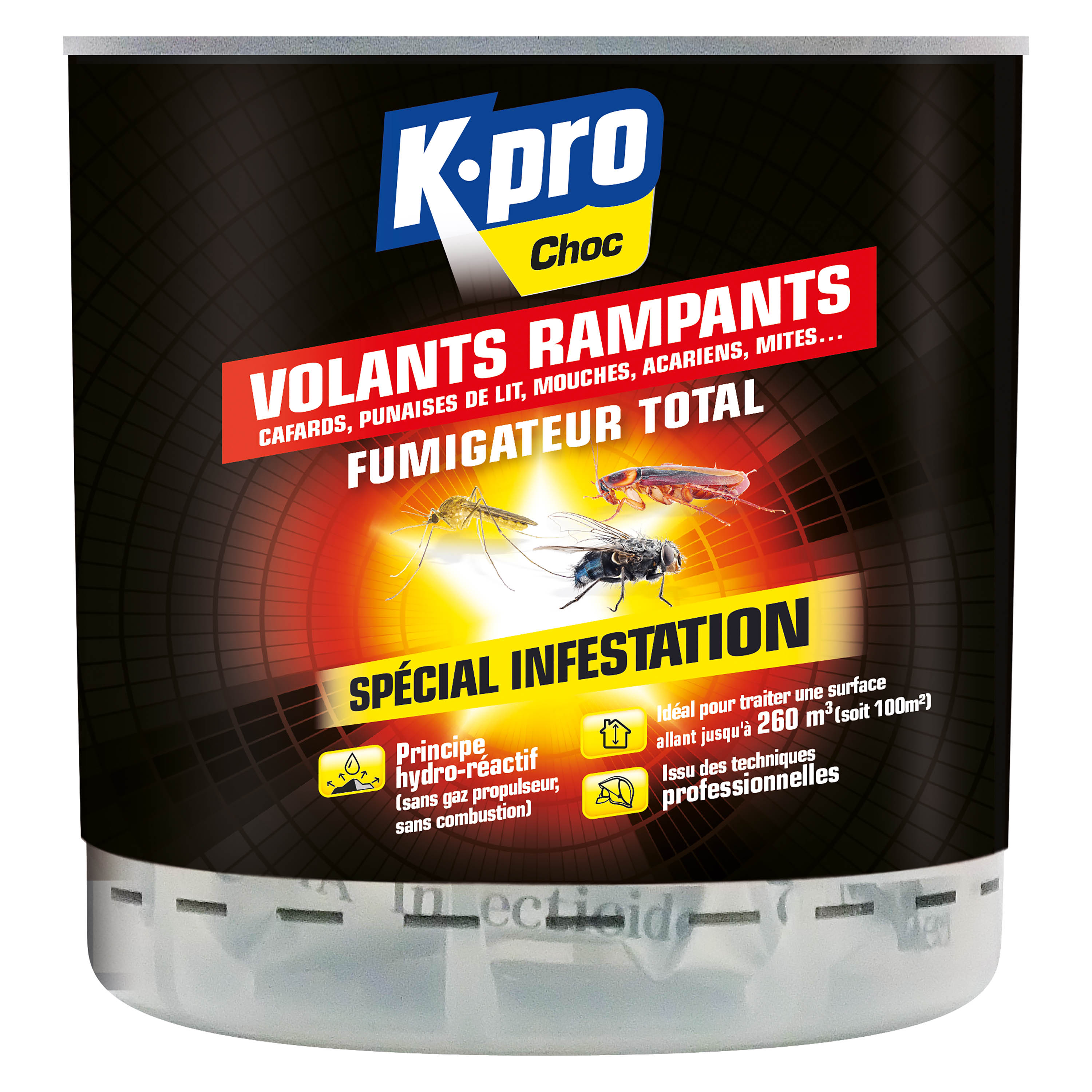 K.PRO - Fumigateur spécial infestation tous insectes 10g