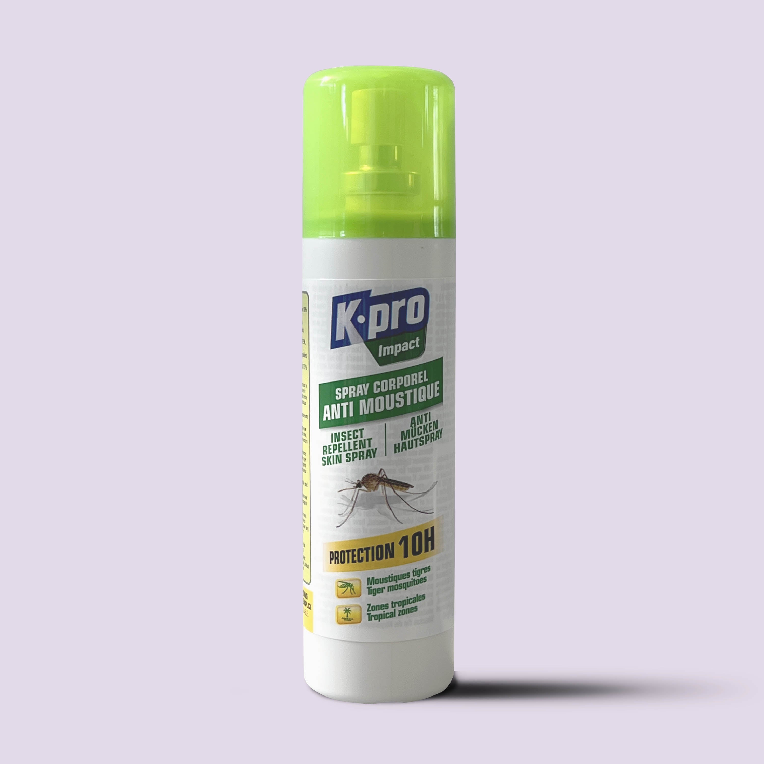 K.PRO - Spray corporel Anti-moustique 75ml Sans odeur