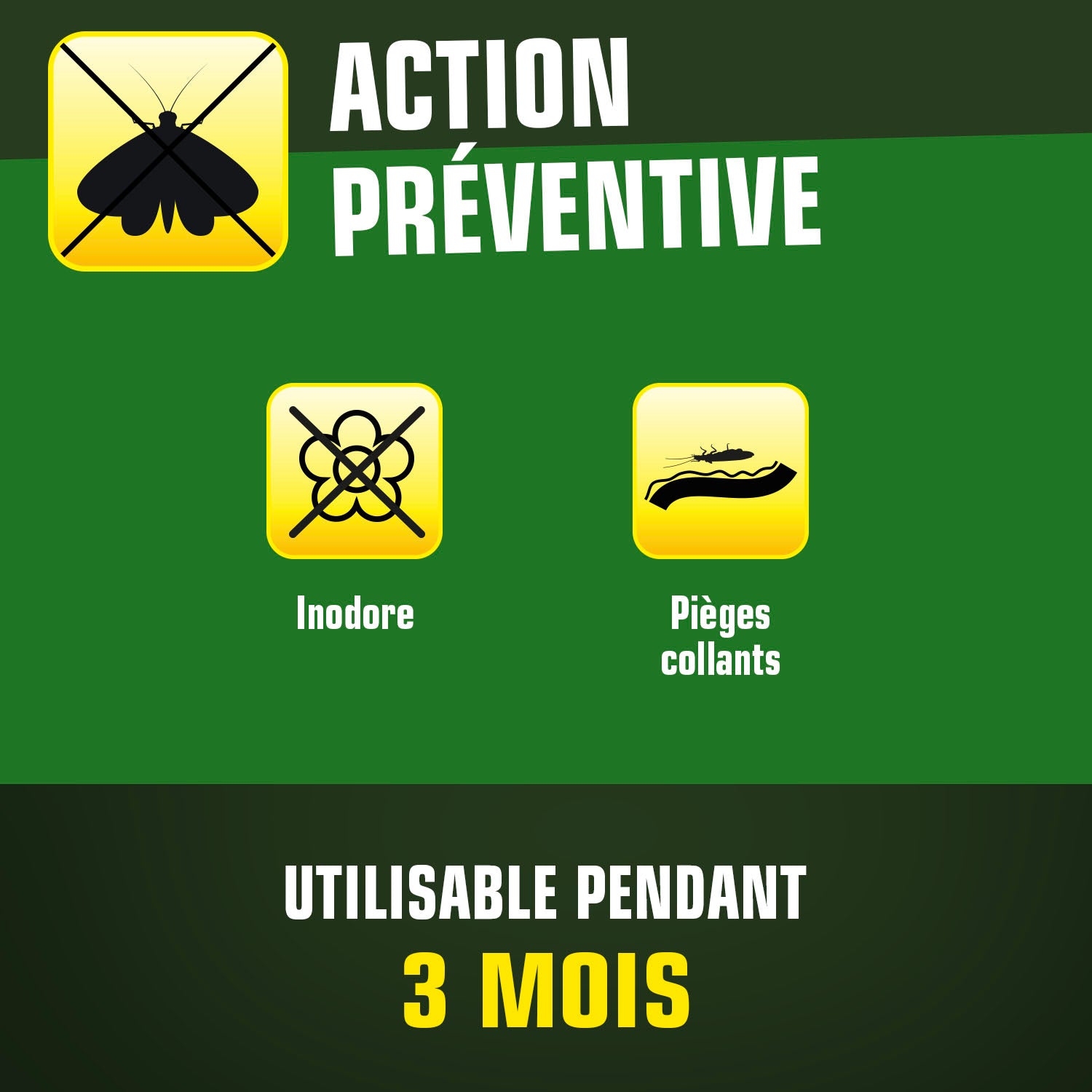 K.PRO - Pièges de détection des mites des vêtements
 X2