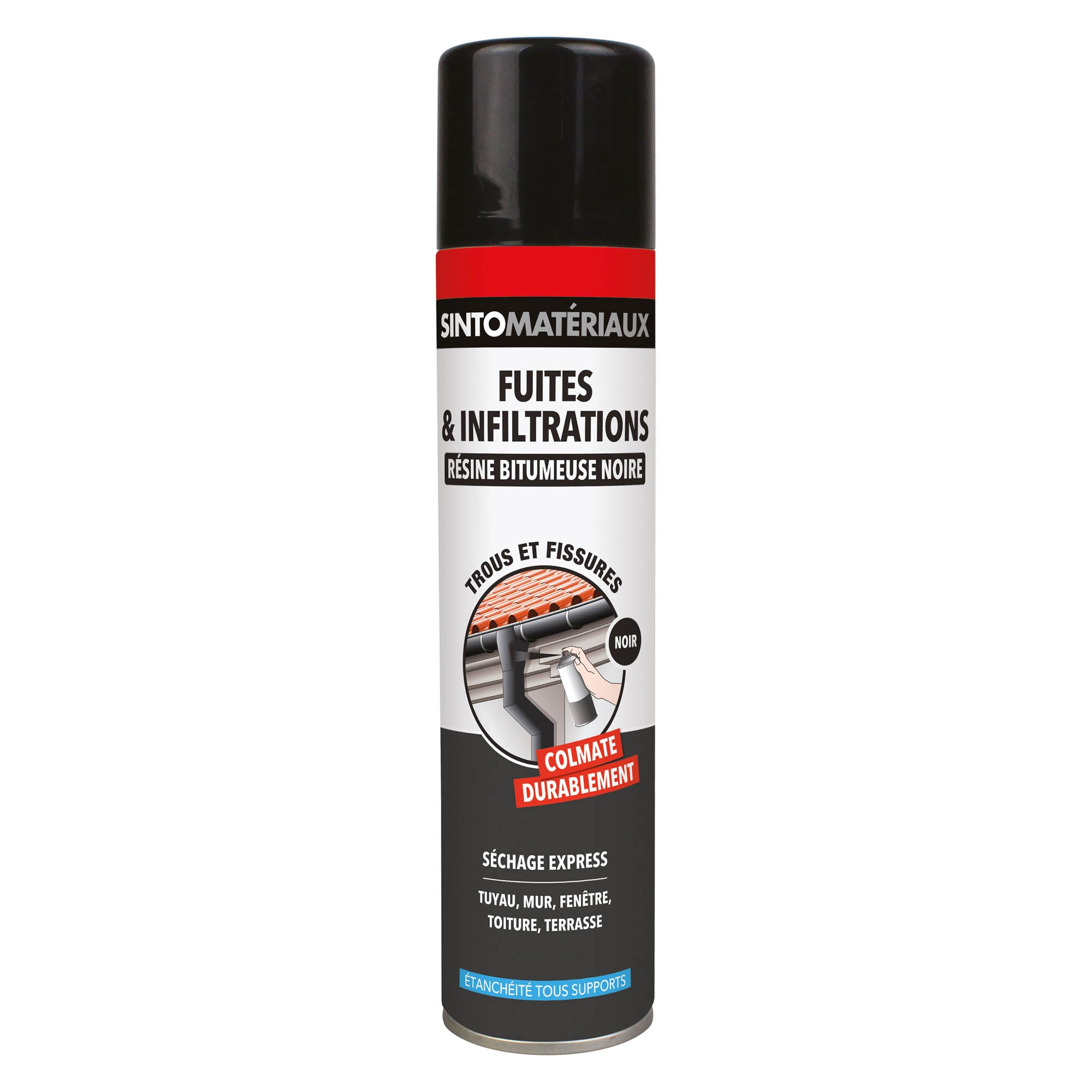 SINTO - Fuites et infiltrations 300ml Noir