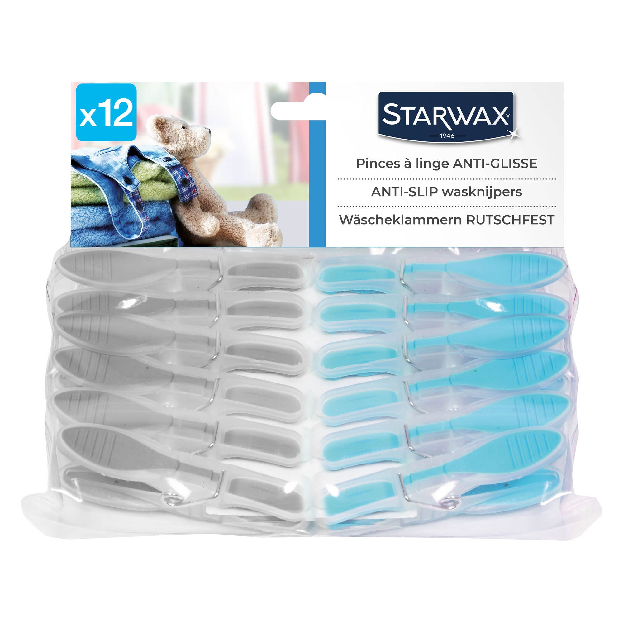 STARWAX - Pinces à linge
 X12
